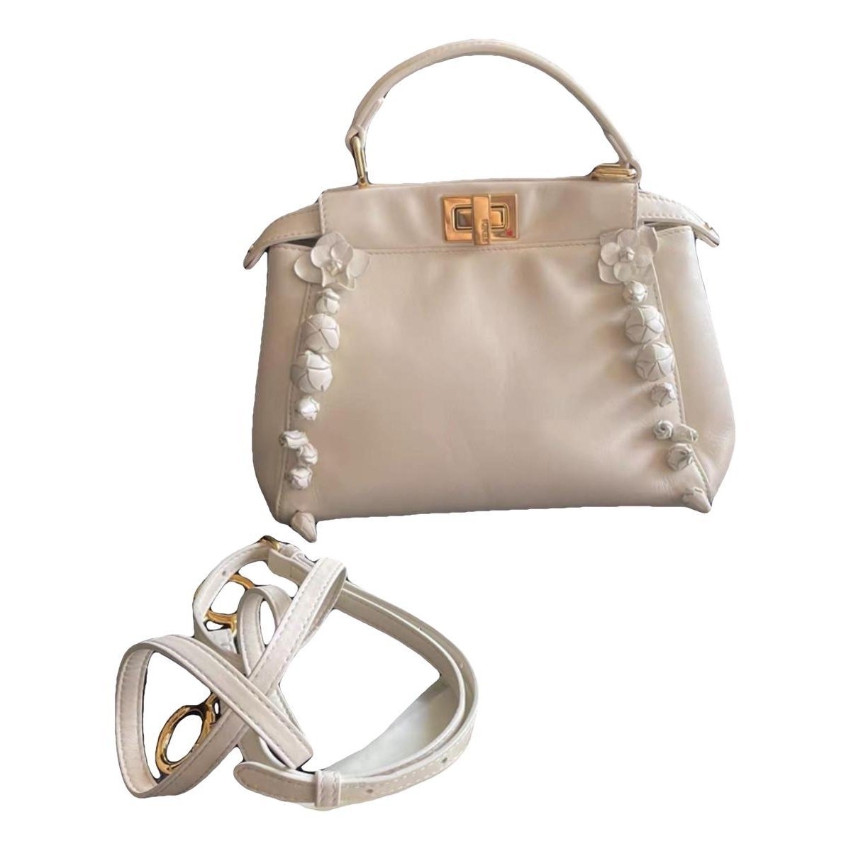 Peekaboo leather handbag