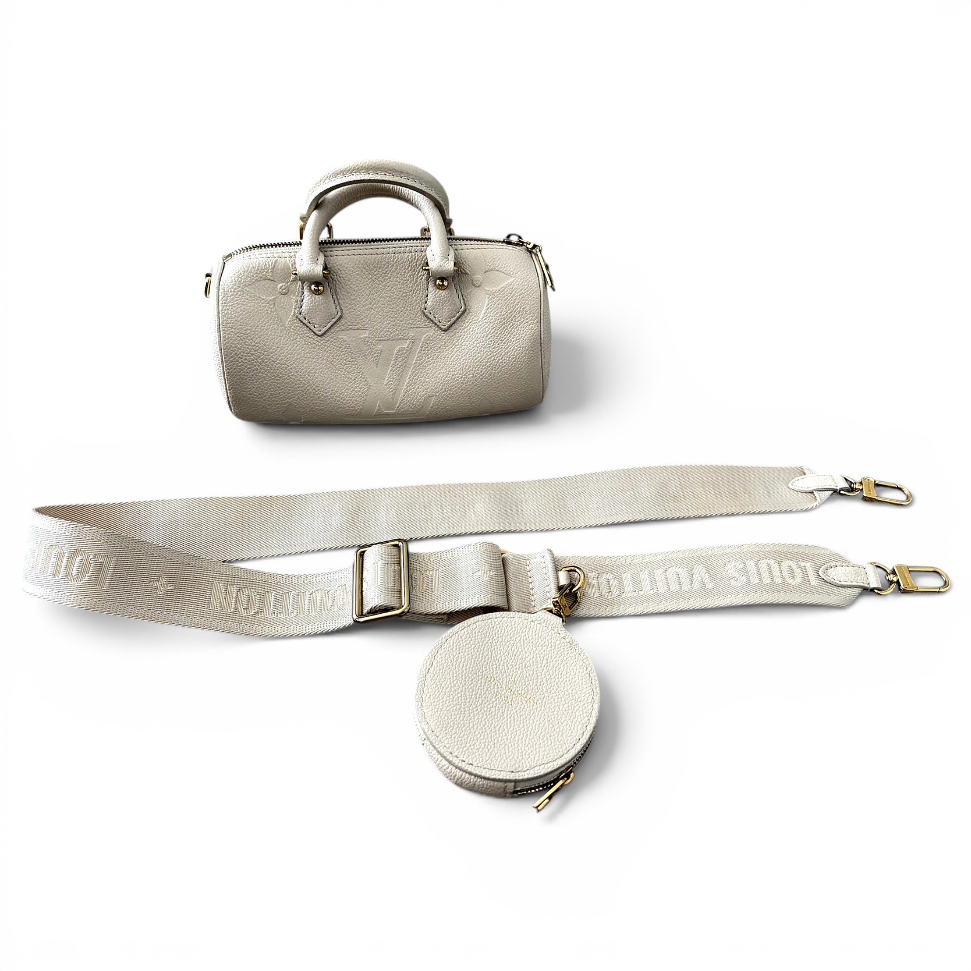 Papillon BB leather handbag