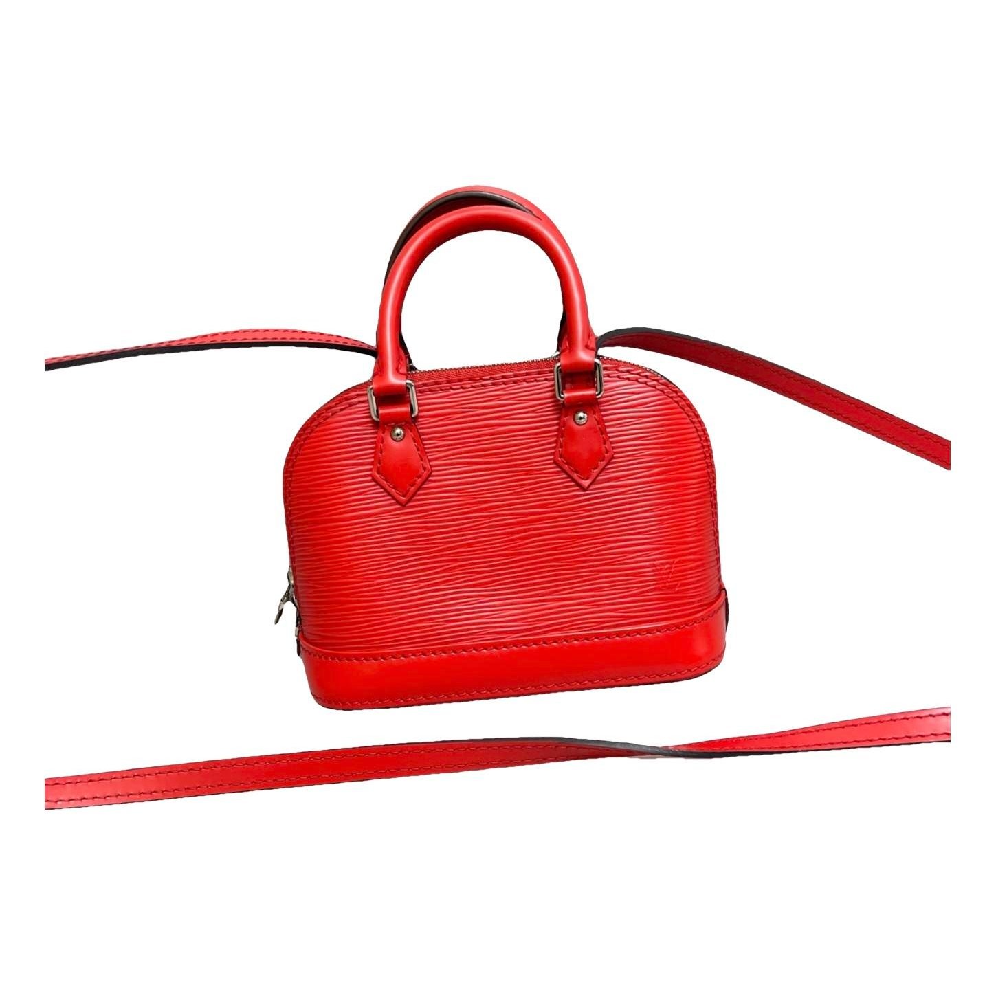 Alma leather handbag