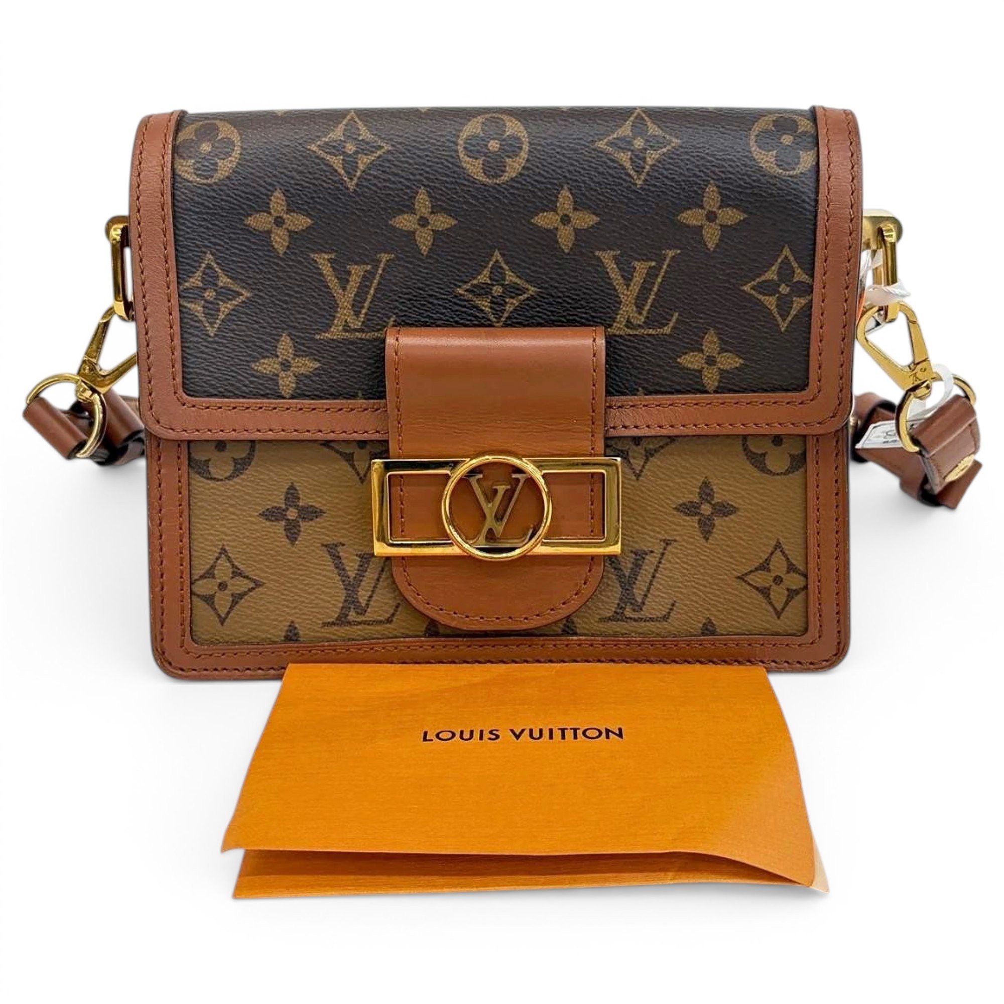 Louis Vuitton Dauphine Mini leather handbag