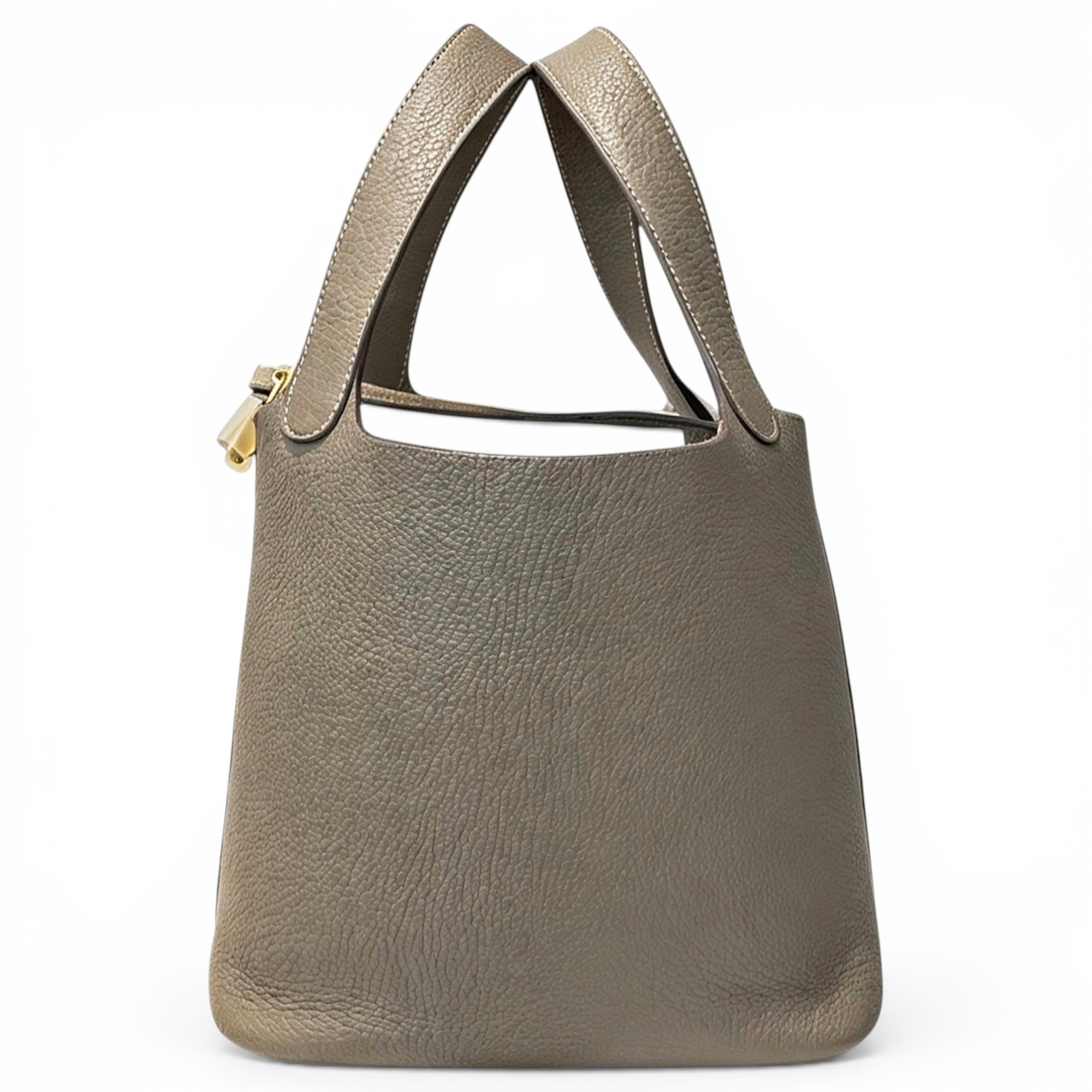 Picotin leather handbag