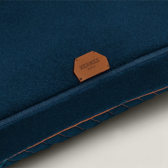 Indigo Almofada H Quadrillé