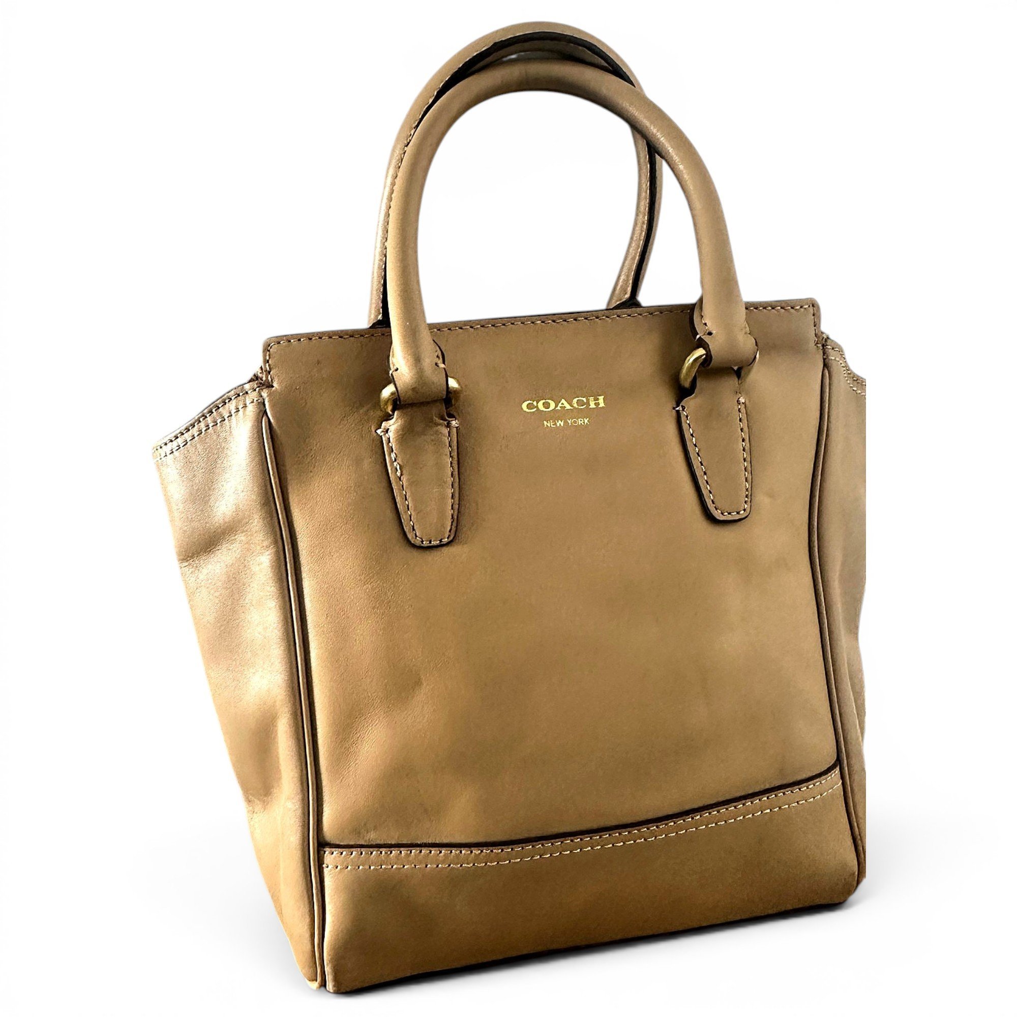 Leather satchel
