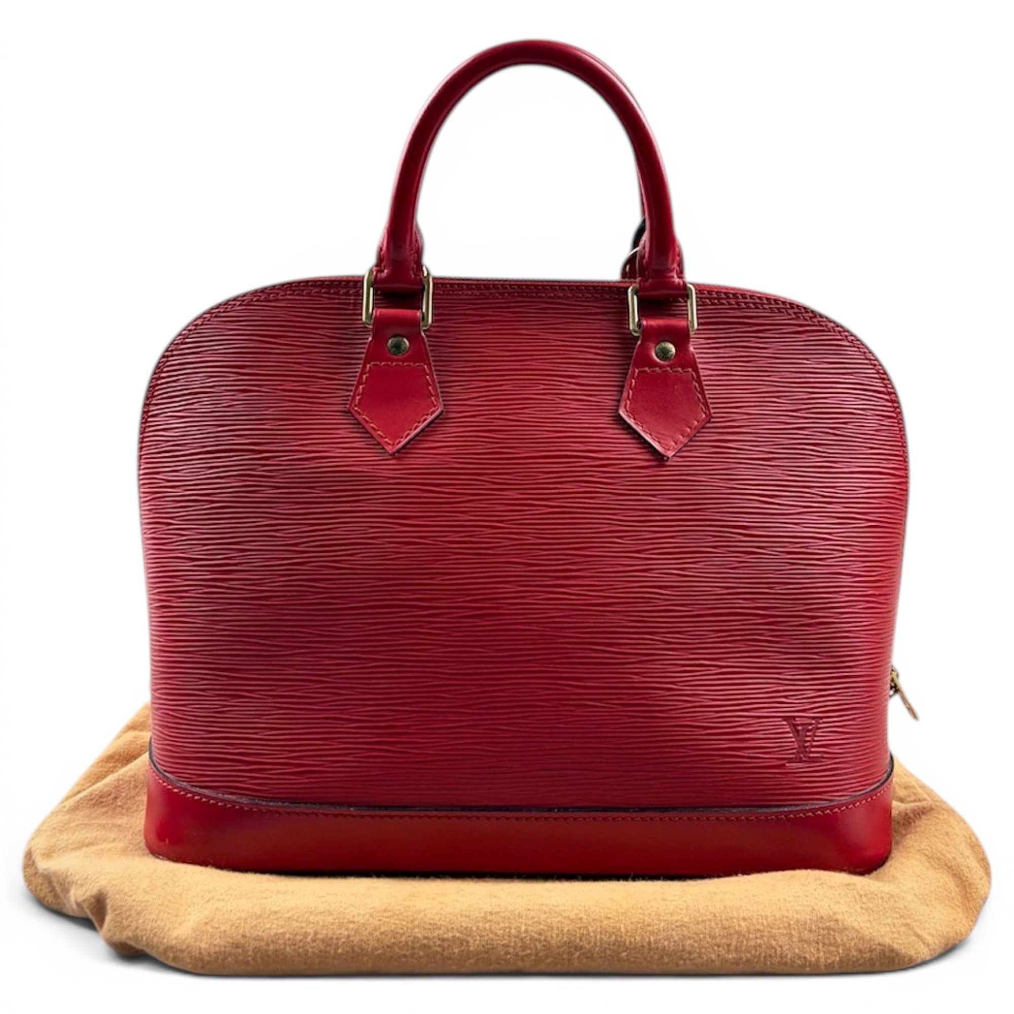 Alma leather handbag