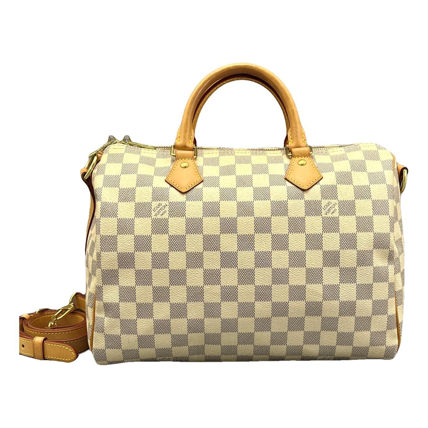 Speedy leather handbag