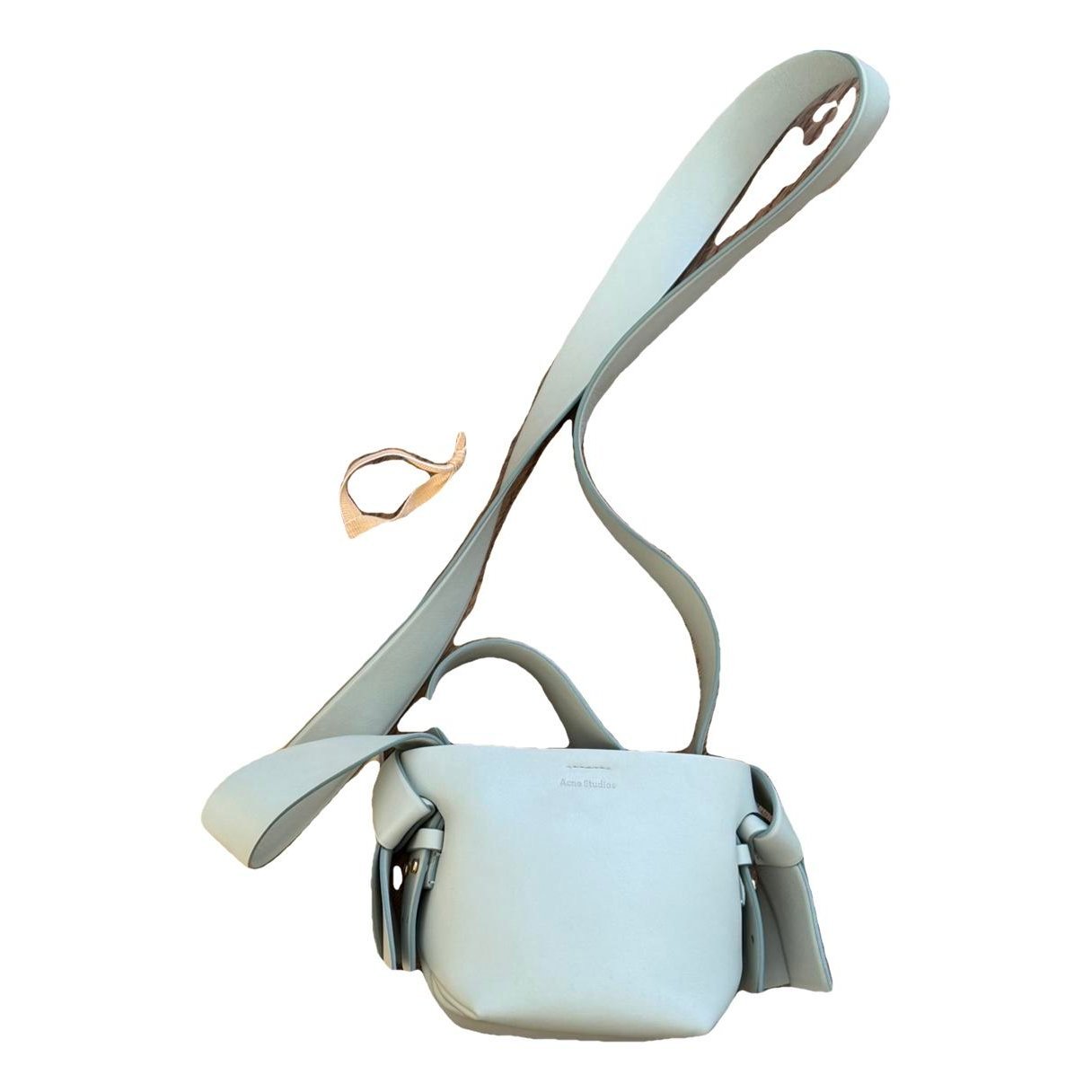 Musubi leather handbag
