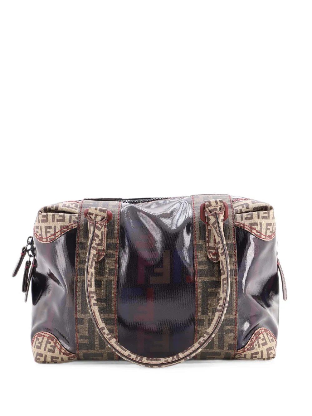 B. Mix Tote Zucca Coated Canvas Medium shoulder bag