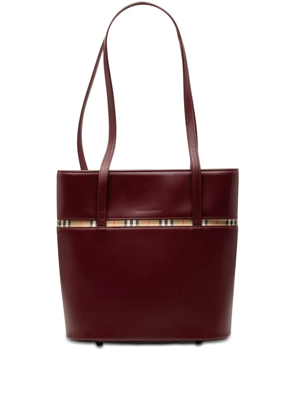 2000-2017 House Check Trimmed Leather shoulder bag