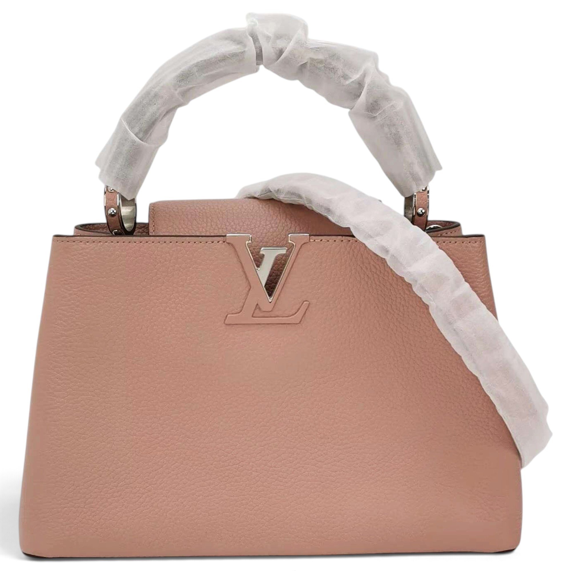 Capucines leather handbag
