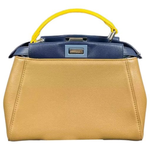 Peekaboo leather handbag