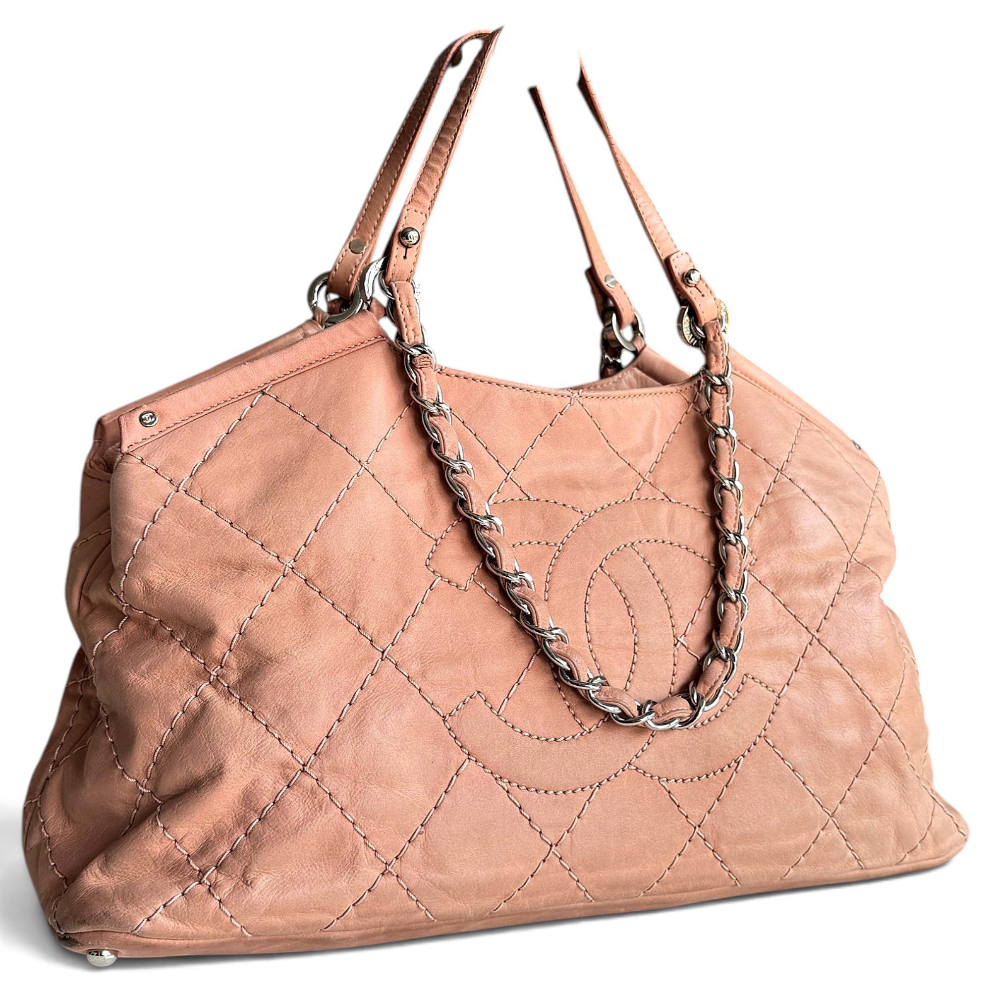 Chain Around leather handbag