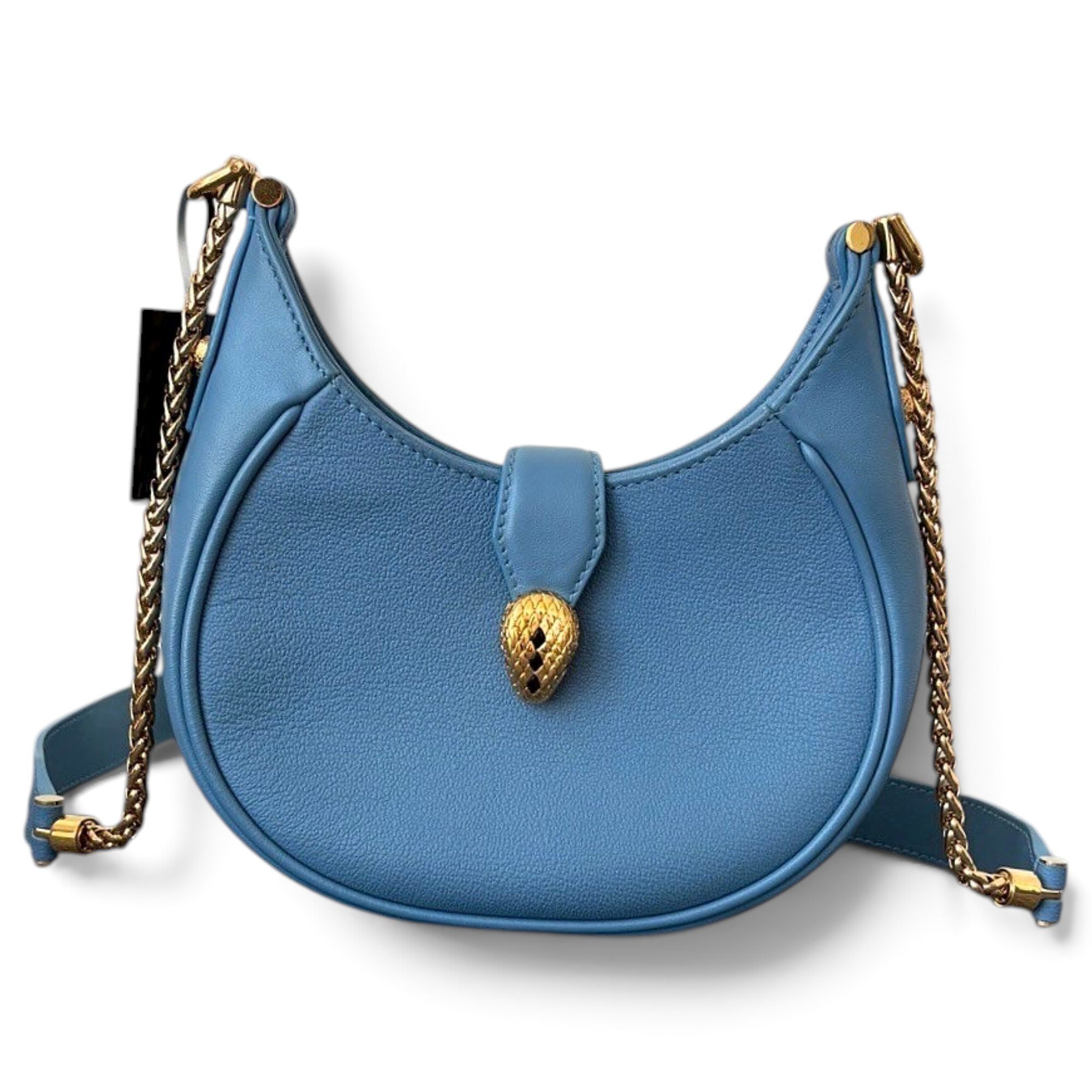 Serpenti leather handbag