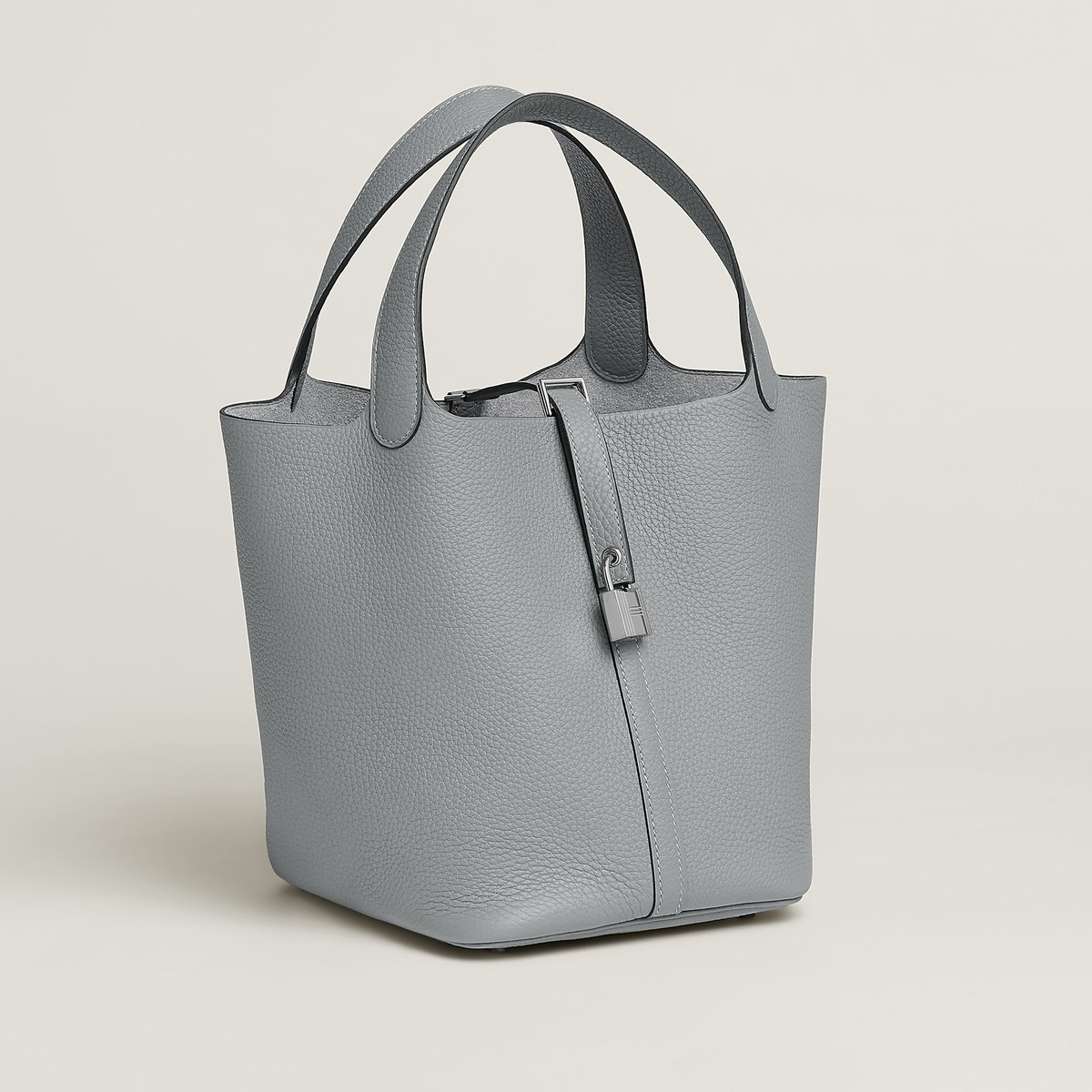 Gris Pantin Picotin Lock 22 Bag
