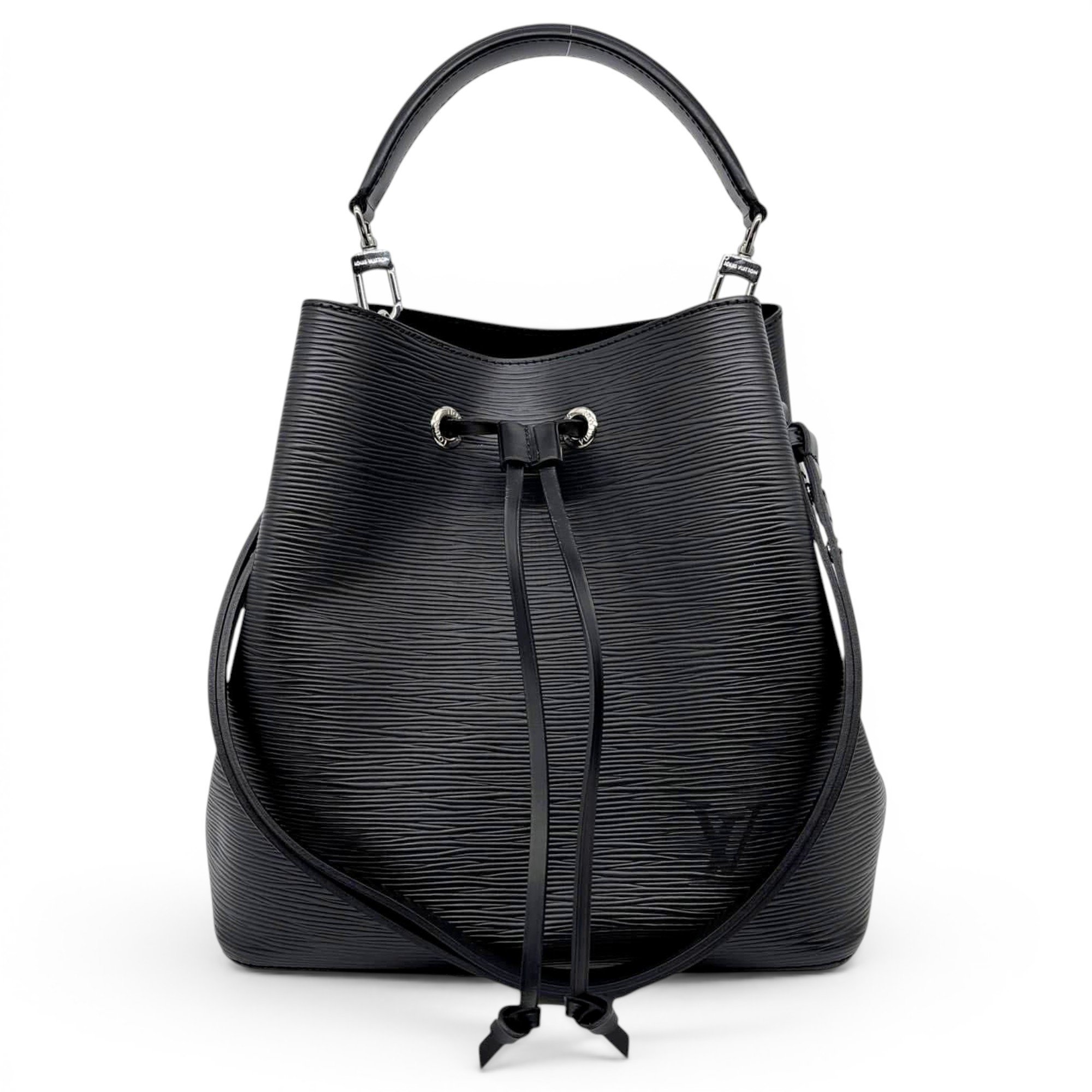 Leather backpack