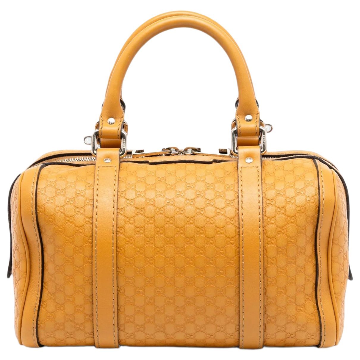 Boston leather satchel