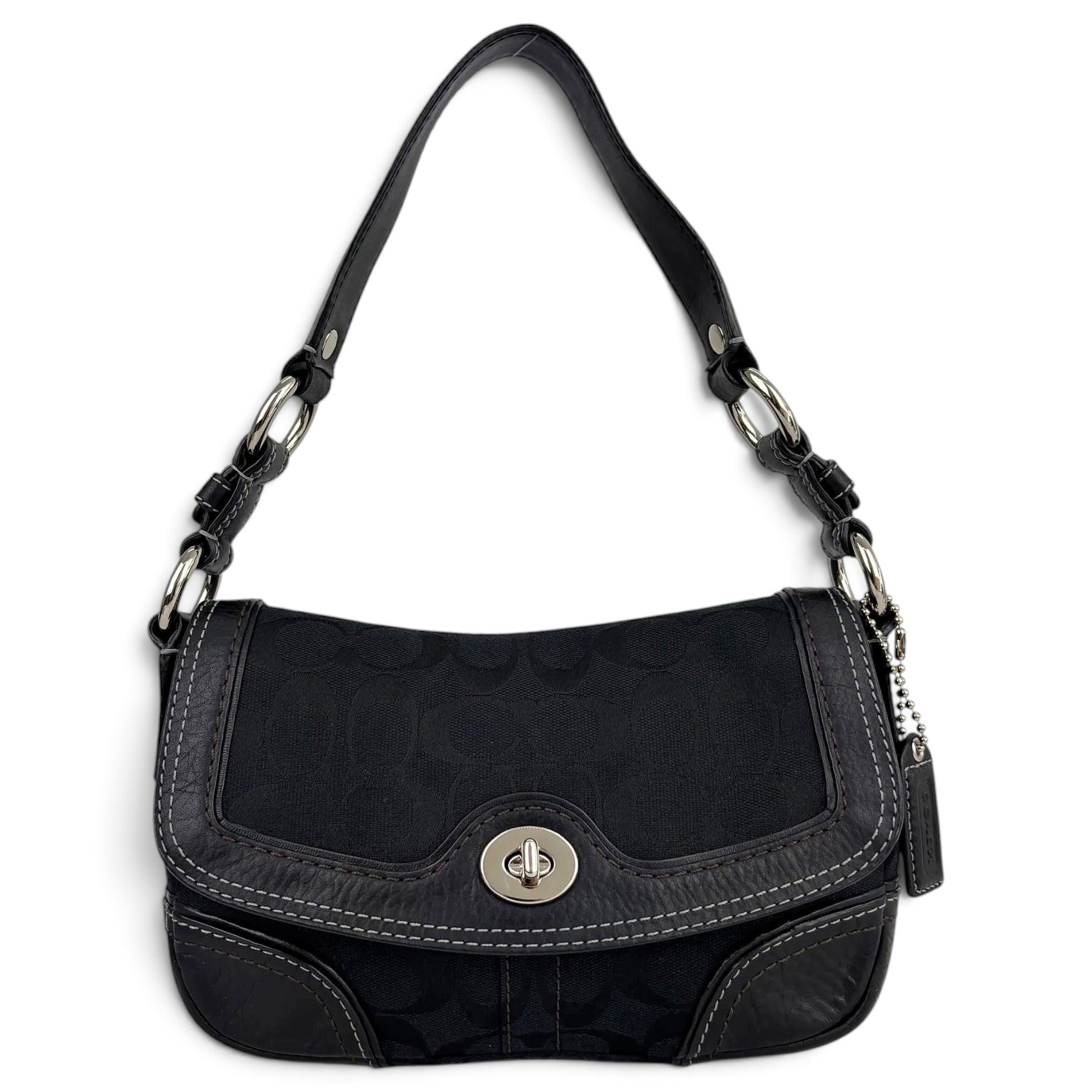 Signature Sufflette cloth handbag