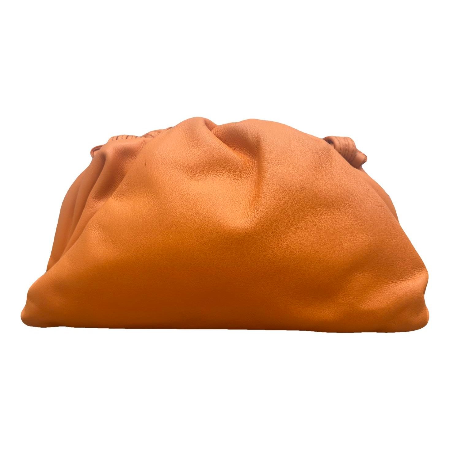 Pouch leather handbag