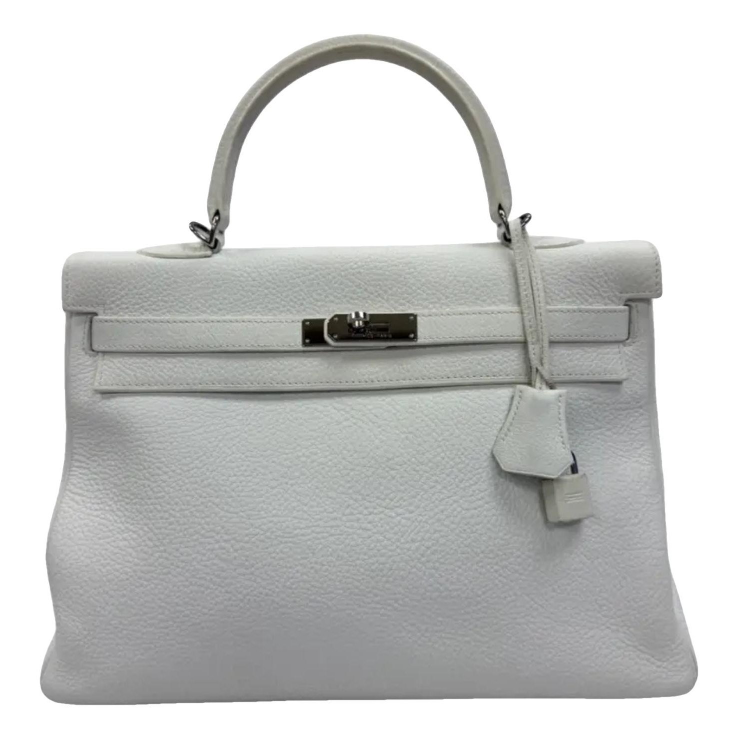 Kelly 32 leather handbag