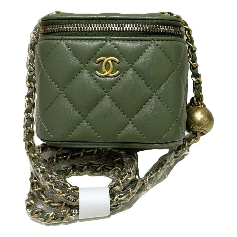 Trendy CC Vanity leather bag