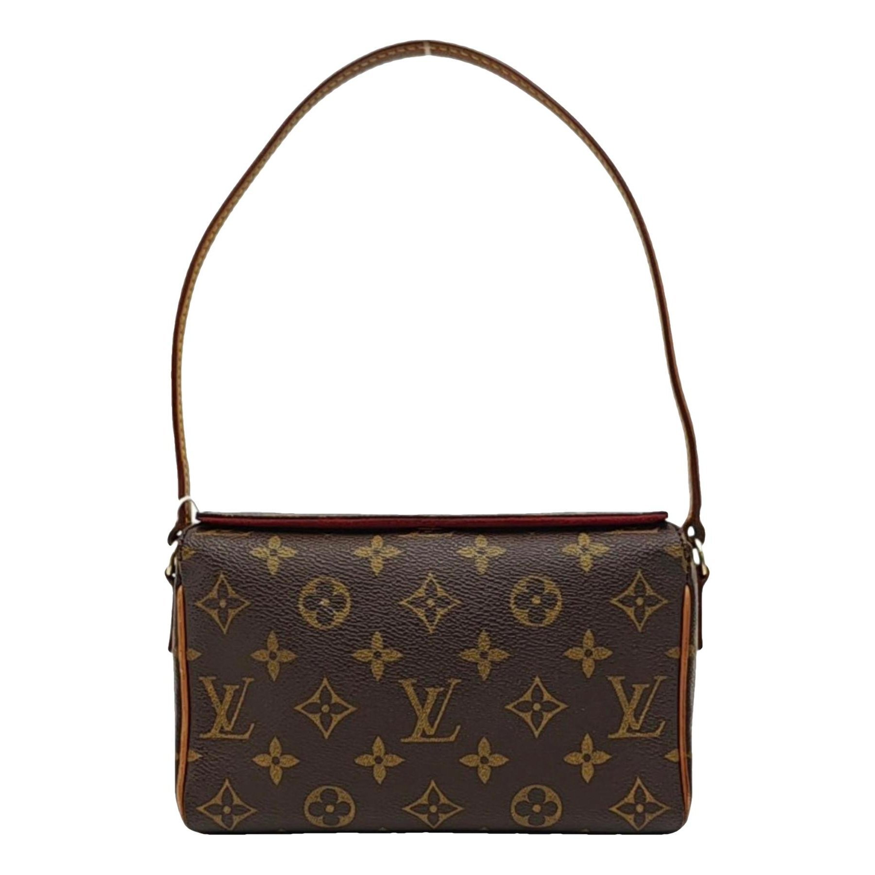 Recital leather handbag