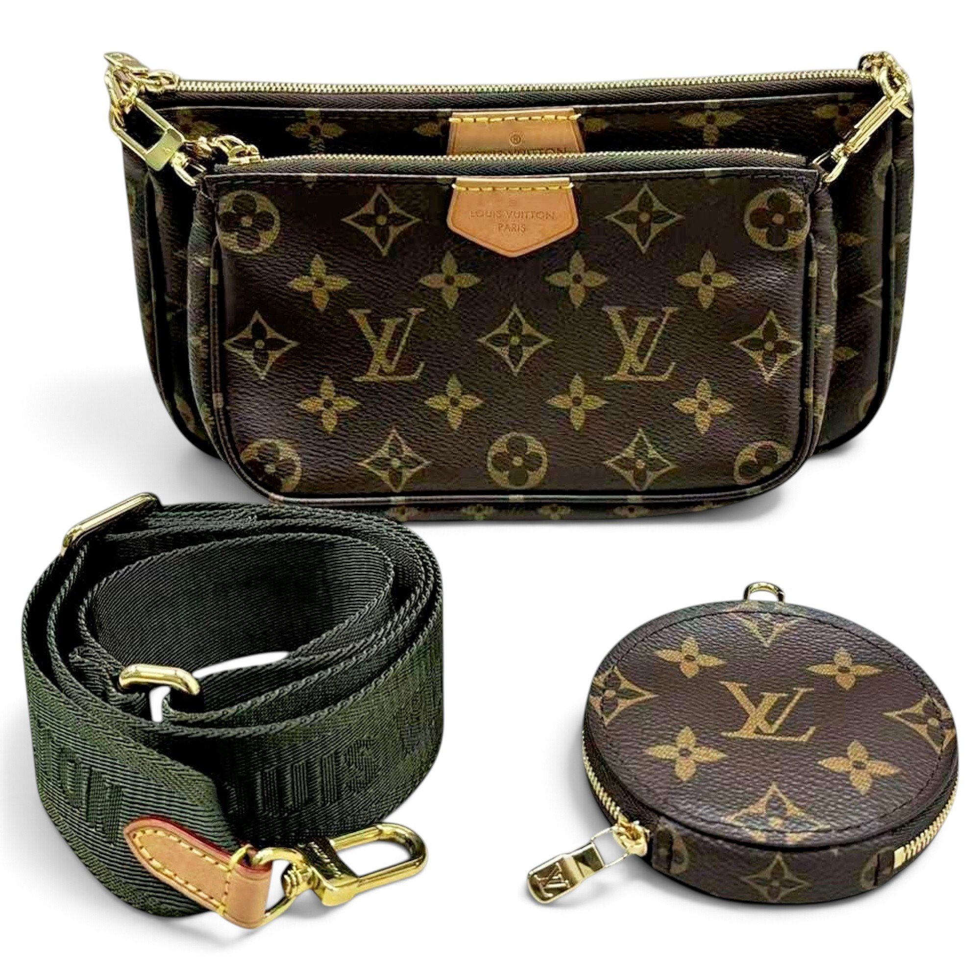 Multi Pochette Accessoires leather handbag