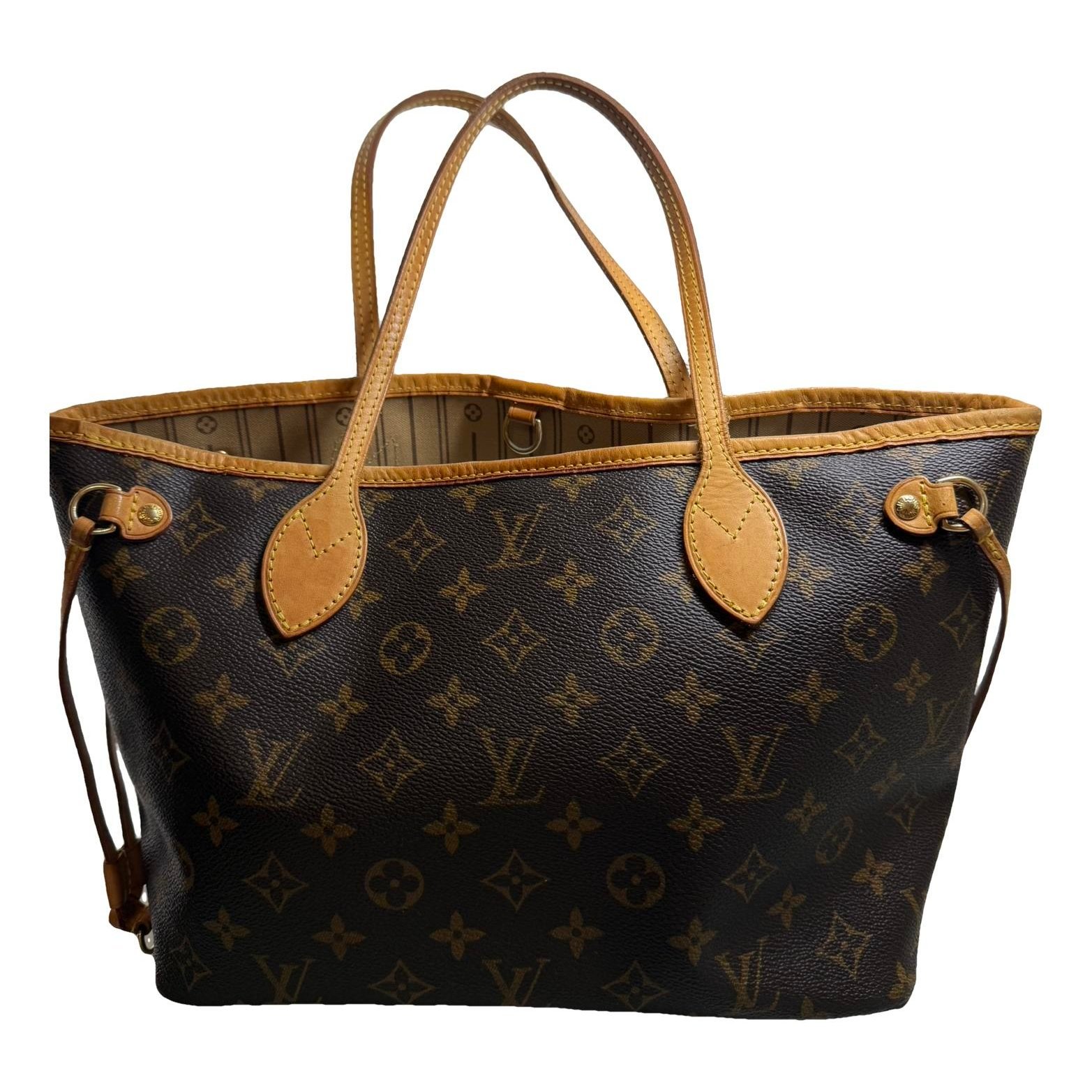 Neverfull leather handbag