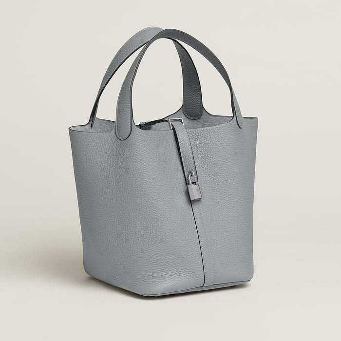 Gris Pantin Picotin Lock 22 Bag