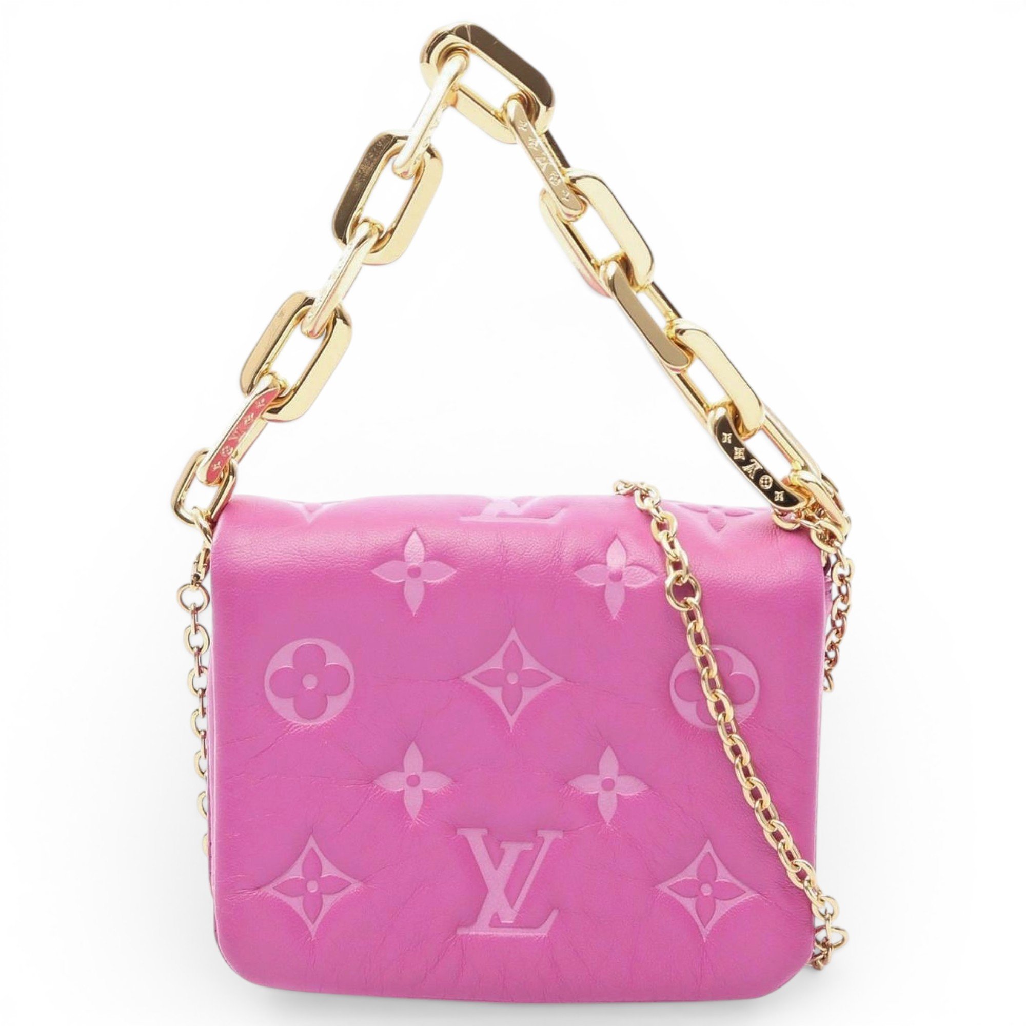 Coussin leather bag