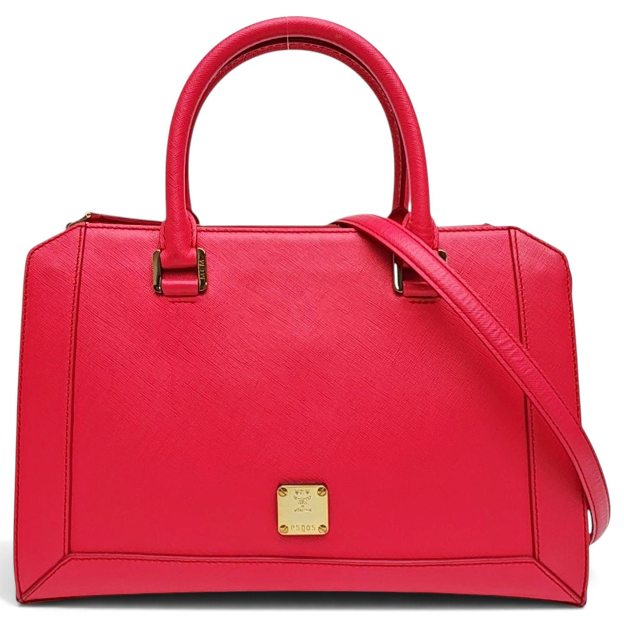 Leather handbag