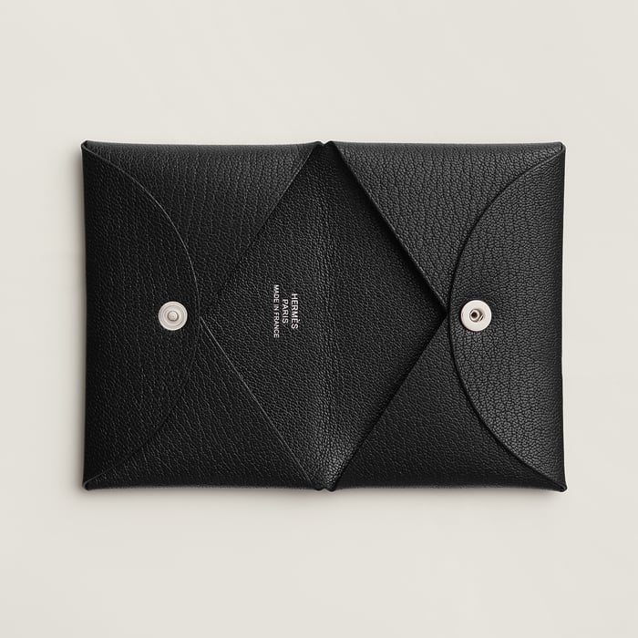 Noir Calvi Card Holder