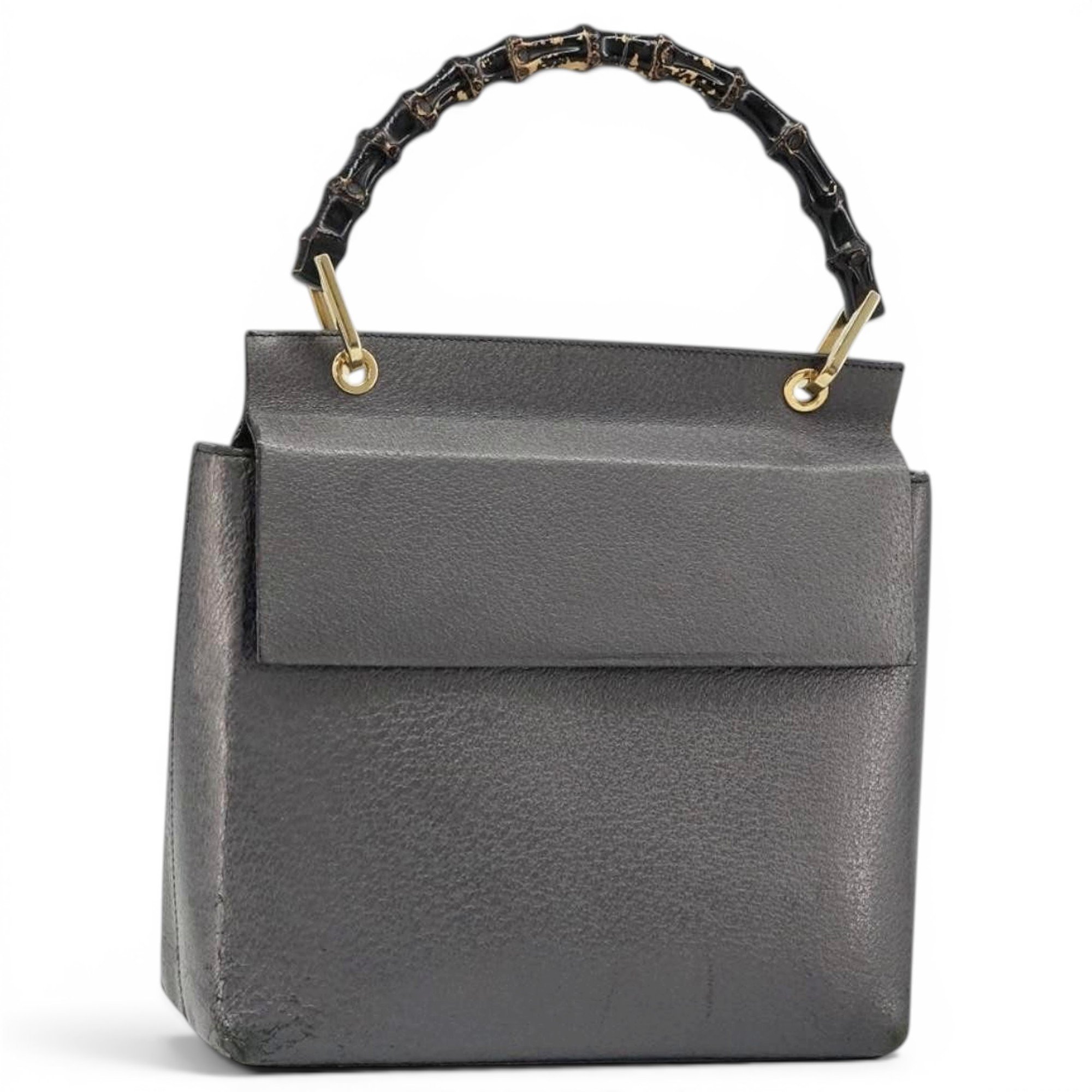 Gucci B leather handbag