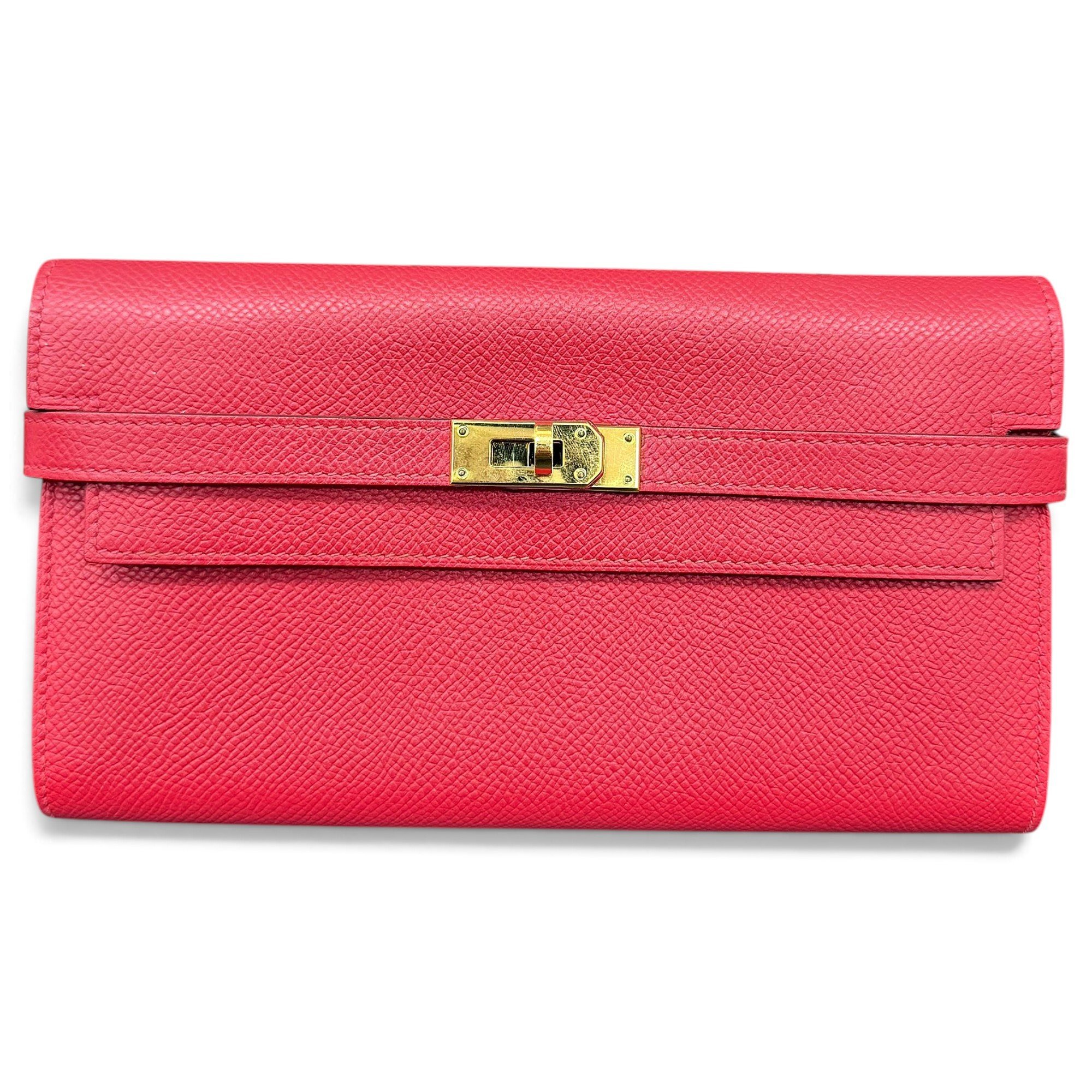 Kelly to go leather clutch bag