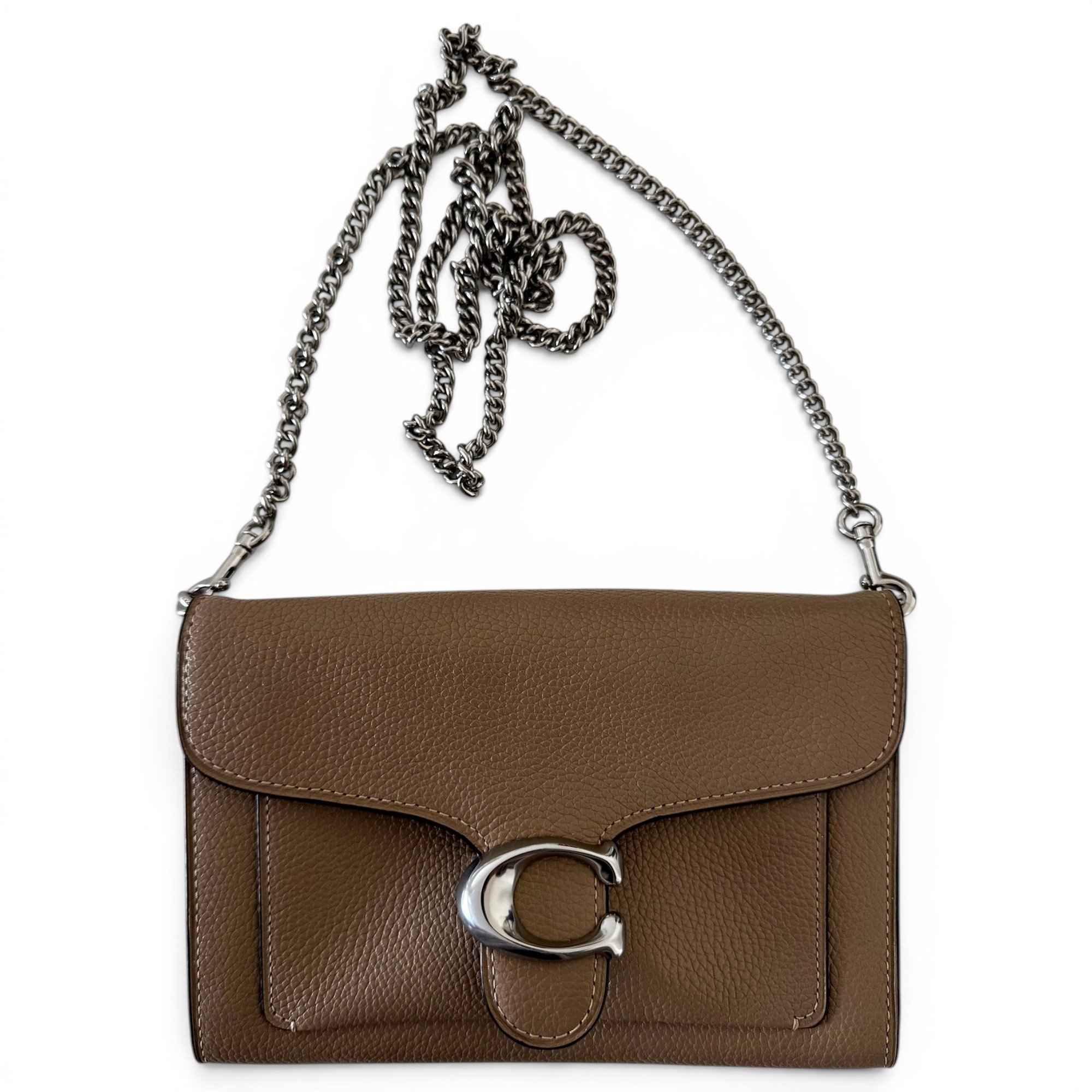 Parker leather crossbody bag