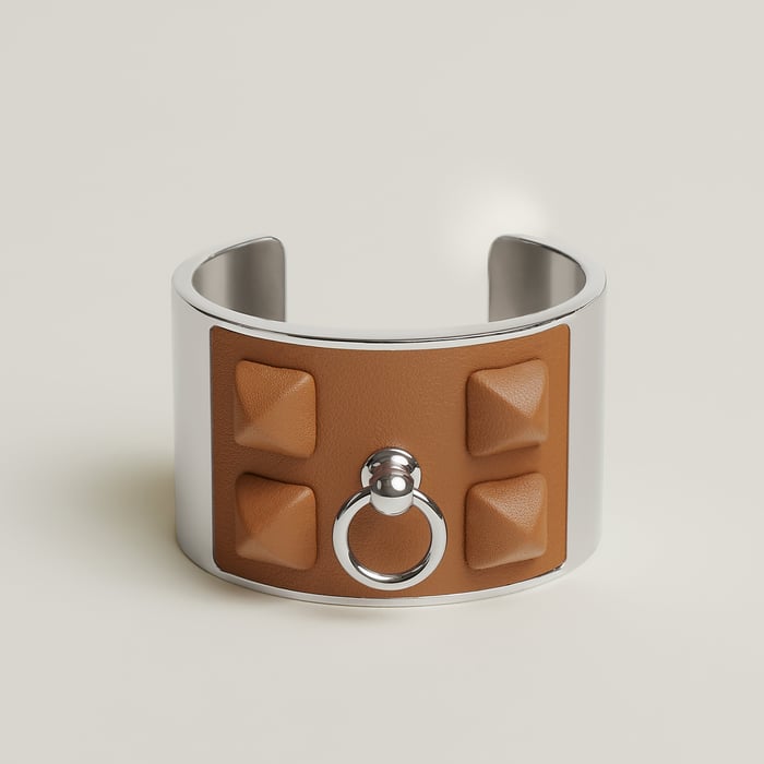 Gold Collier De Chien Medor Gaine Cuff Bracelet