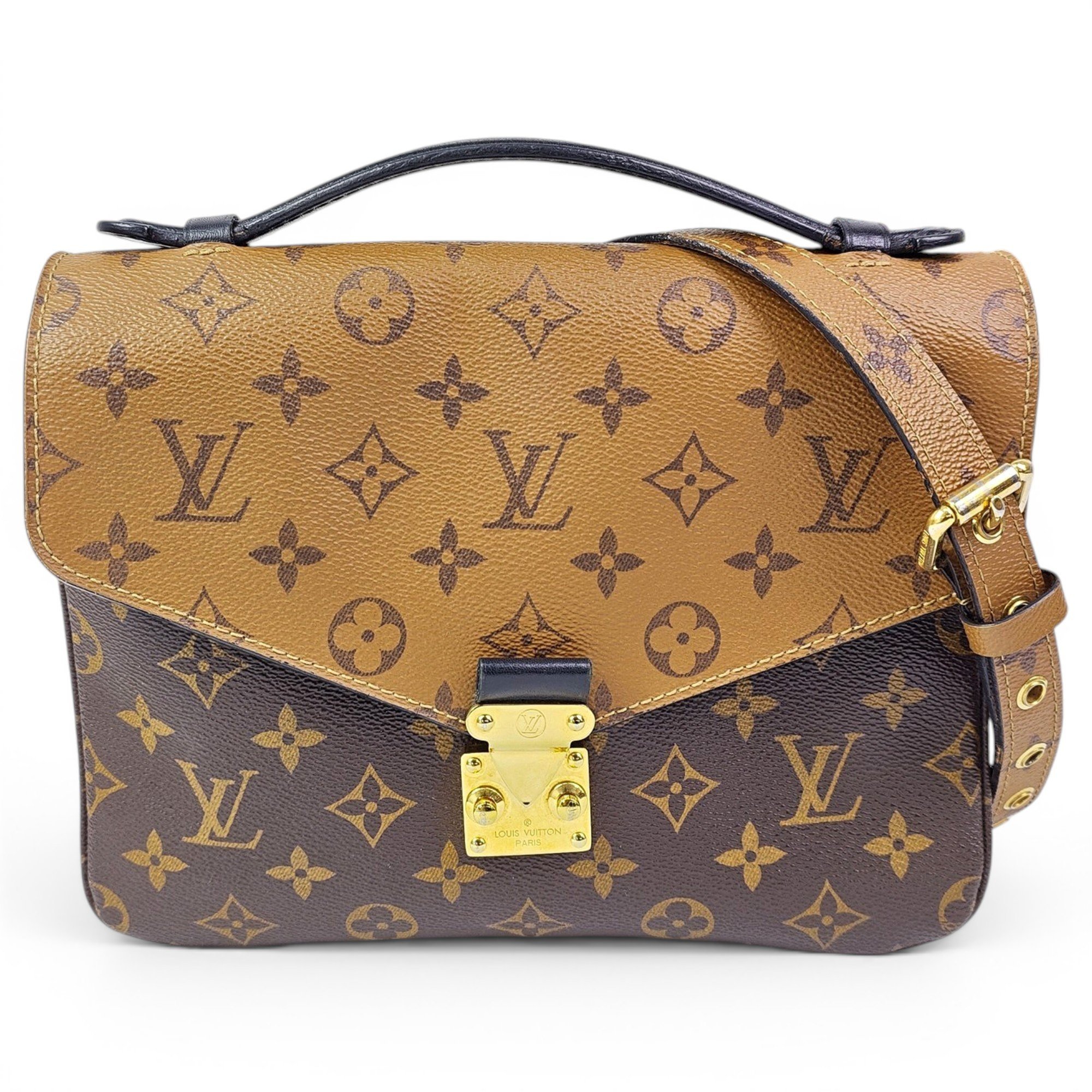 Metis leather handbag