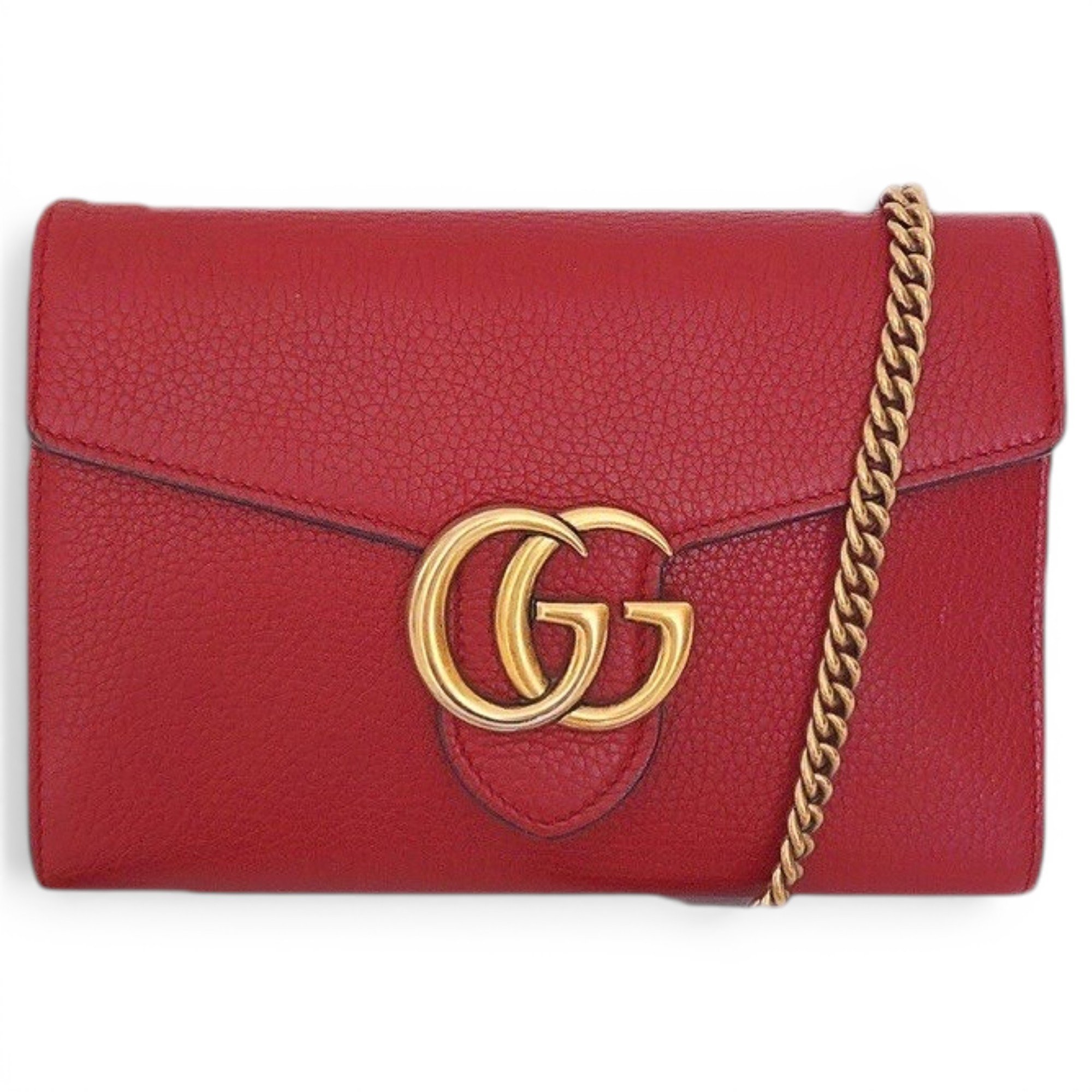 GG Marmont Chain leather handbag