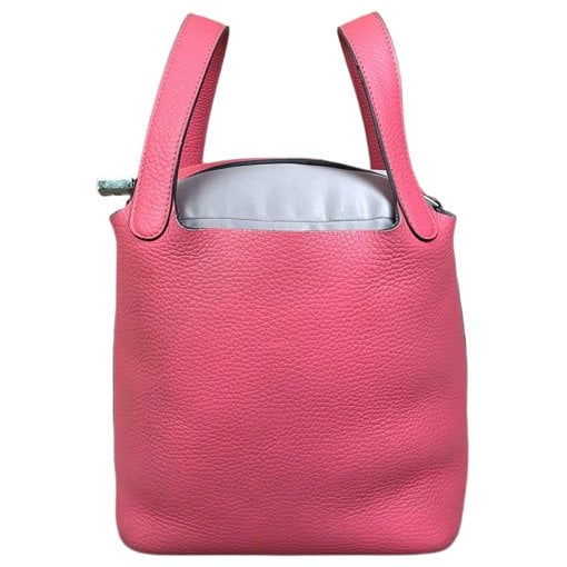 Picotin leather handbag