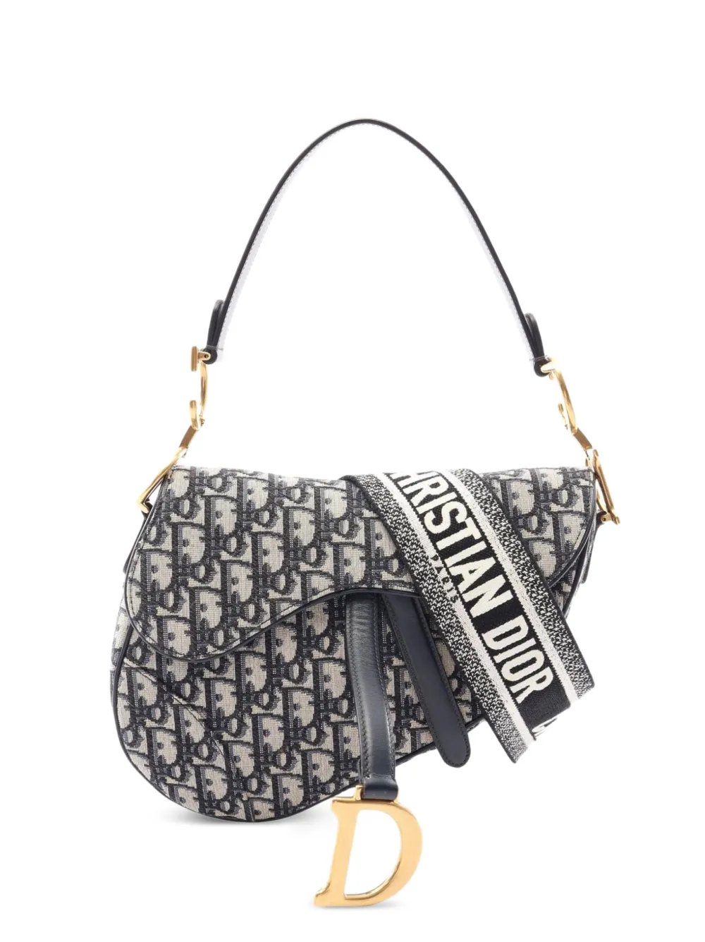 Dior 2010s Oblique Saddle shoulder bag