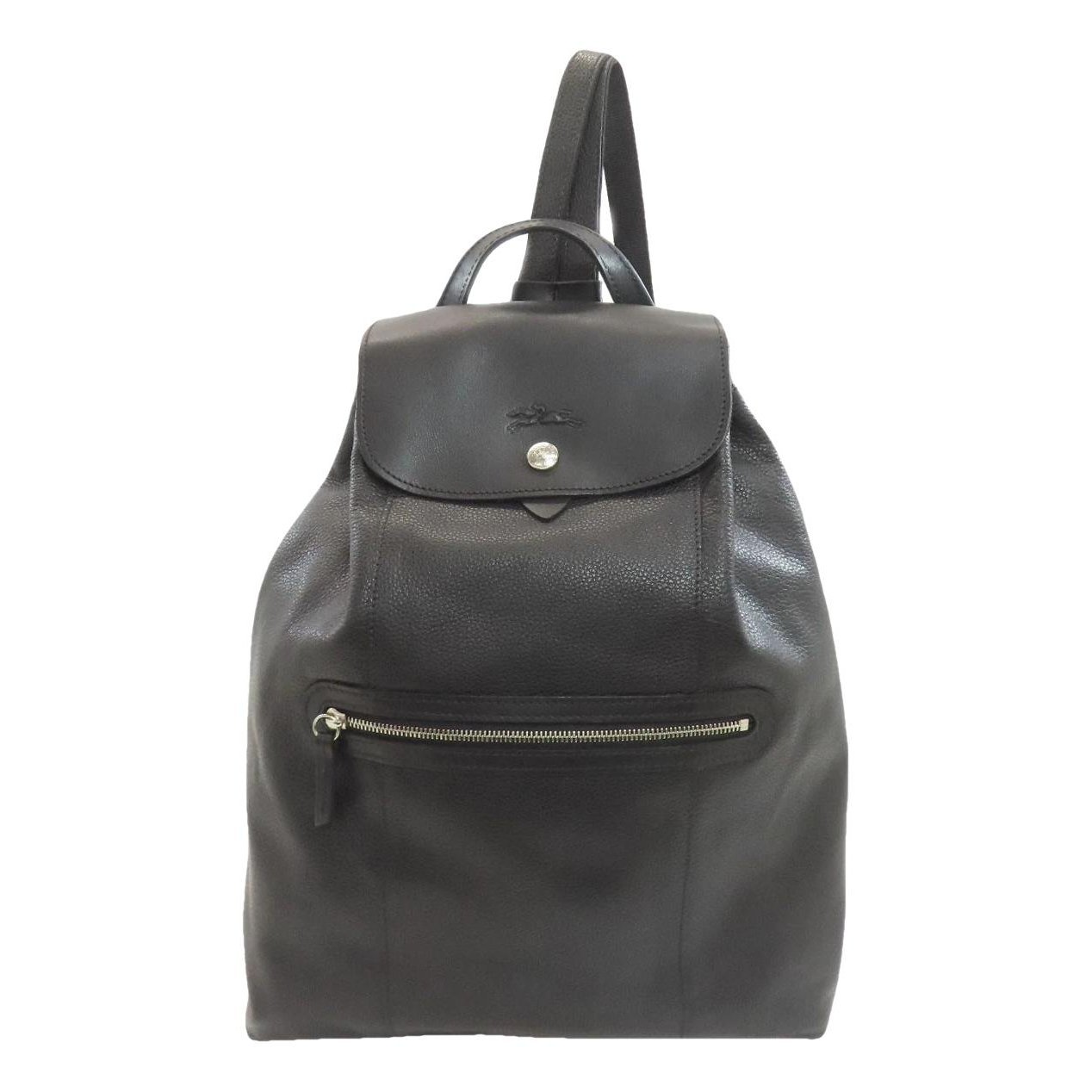 Leather backpack