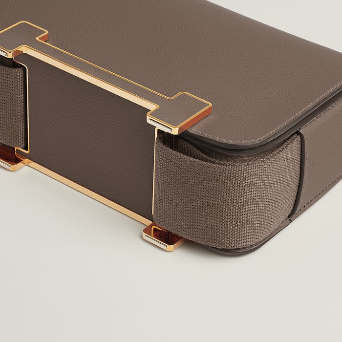 Étoupe Hermès Geta Bag