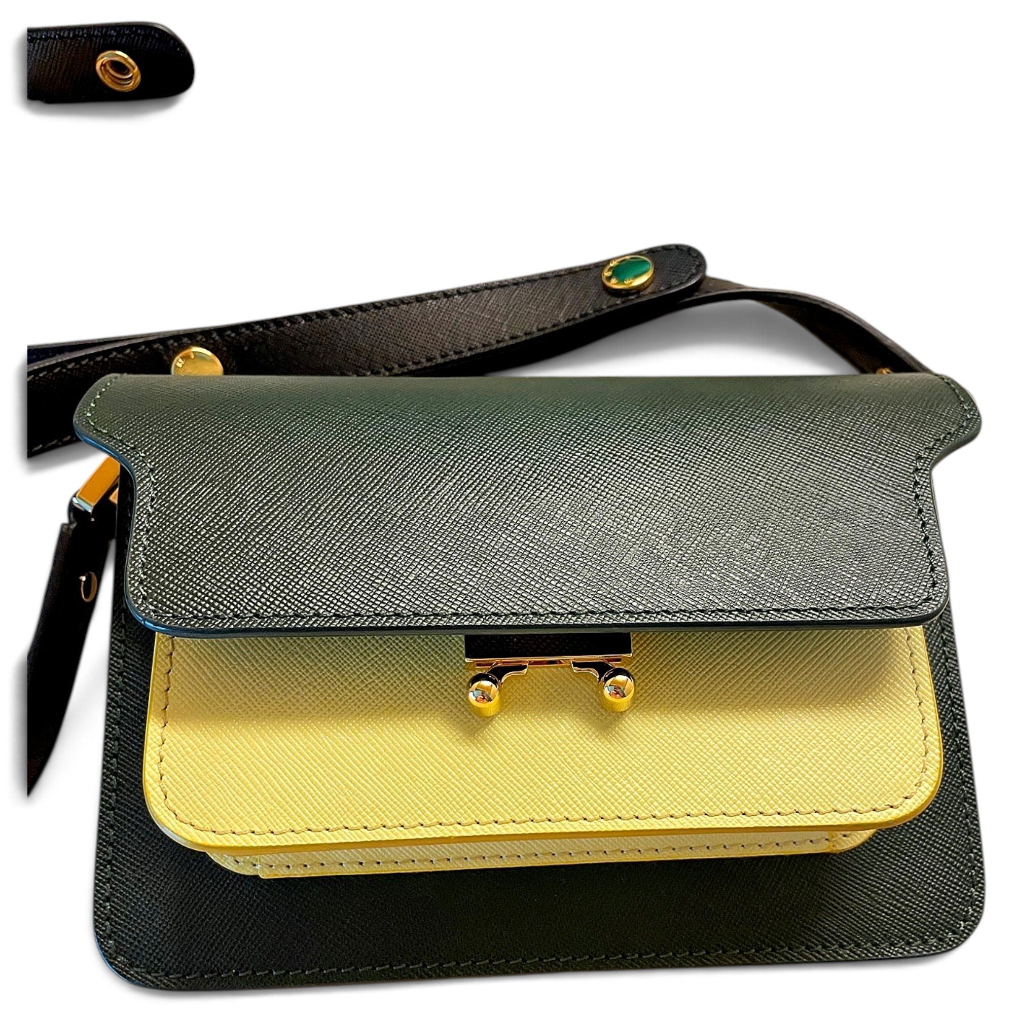 Marni Trunk leather handbag