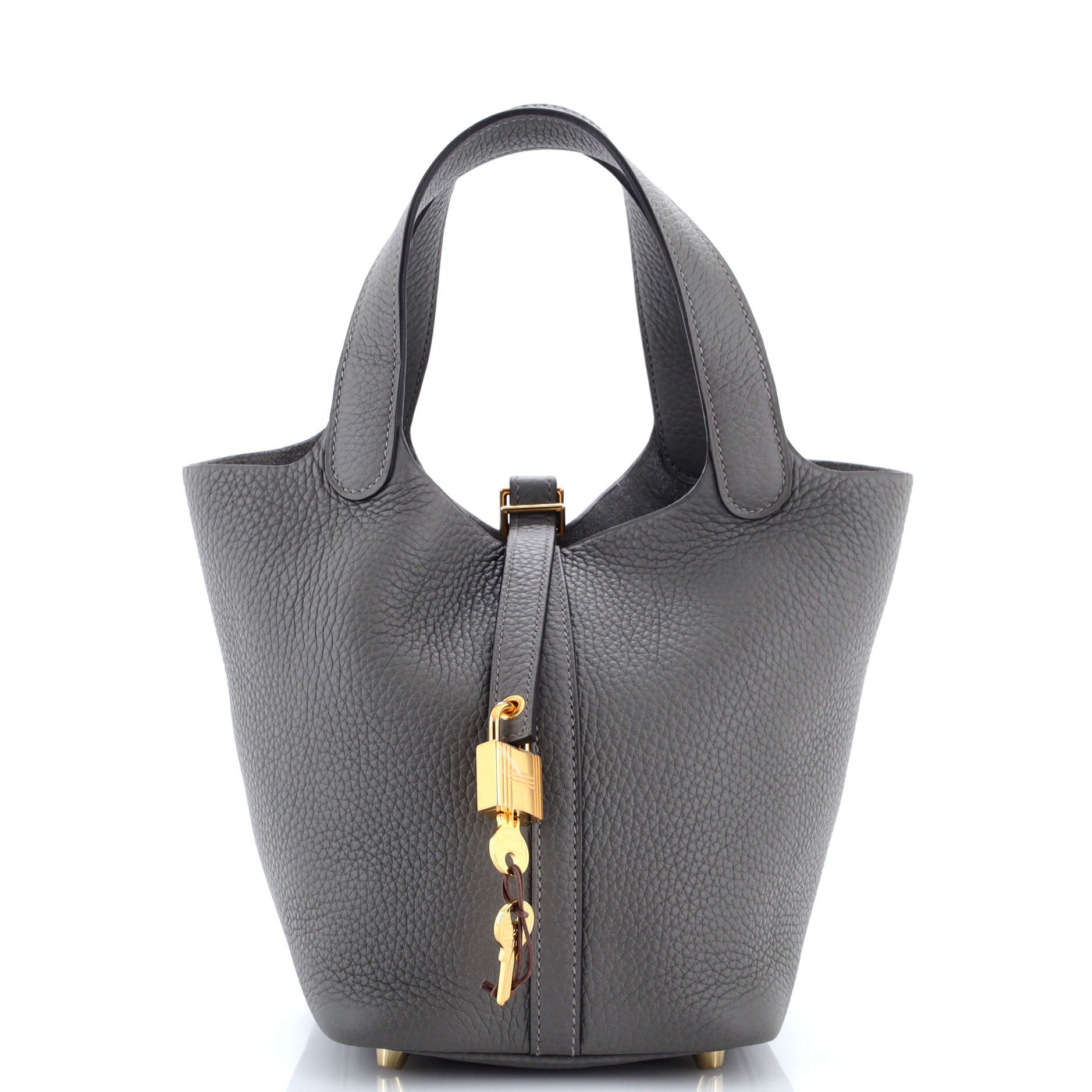 Hermes Picotin Lock Bag Clemence PM