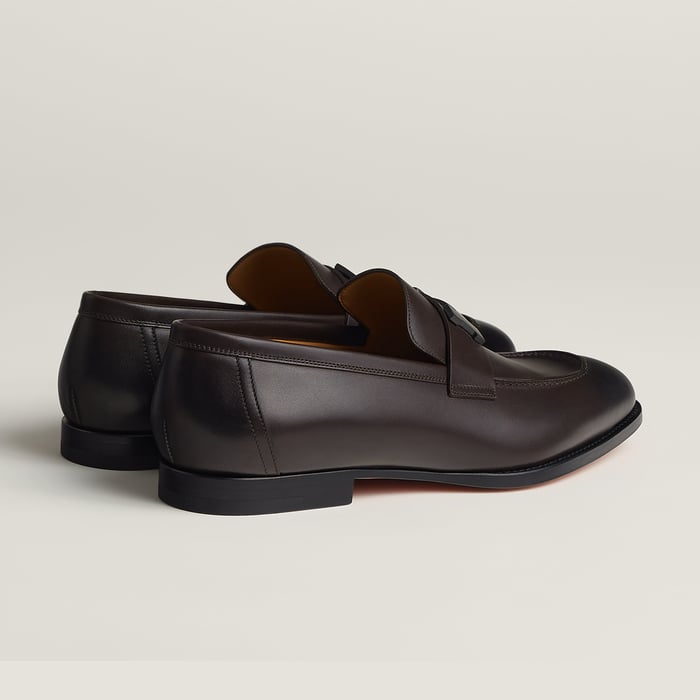 Marron Ébène Mocassim Honoré