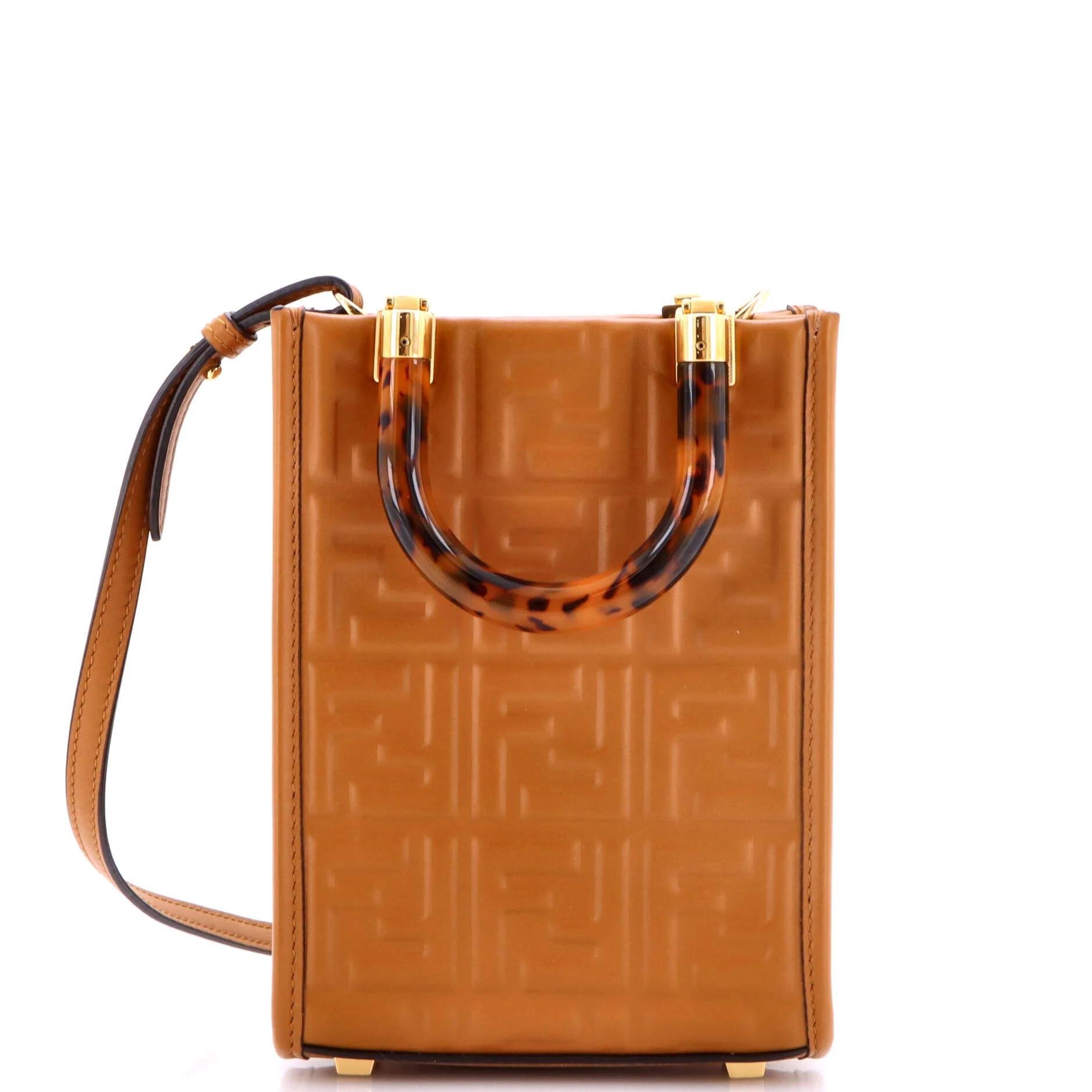 Leather tote