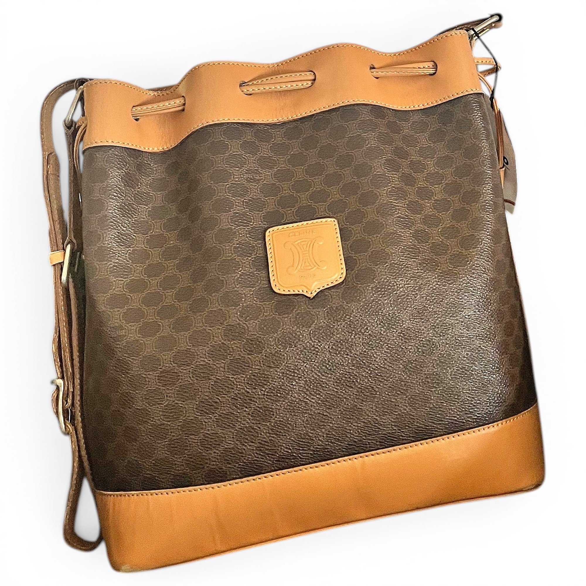 SAC SEAU leather handbag