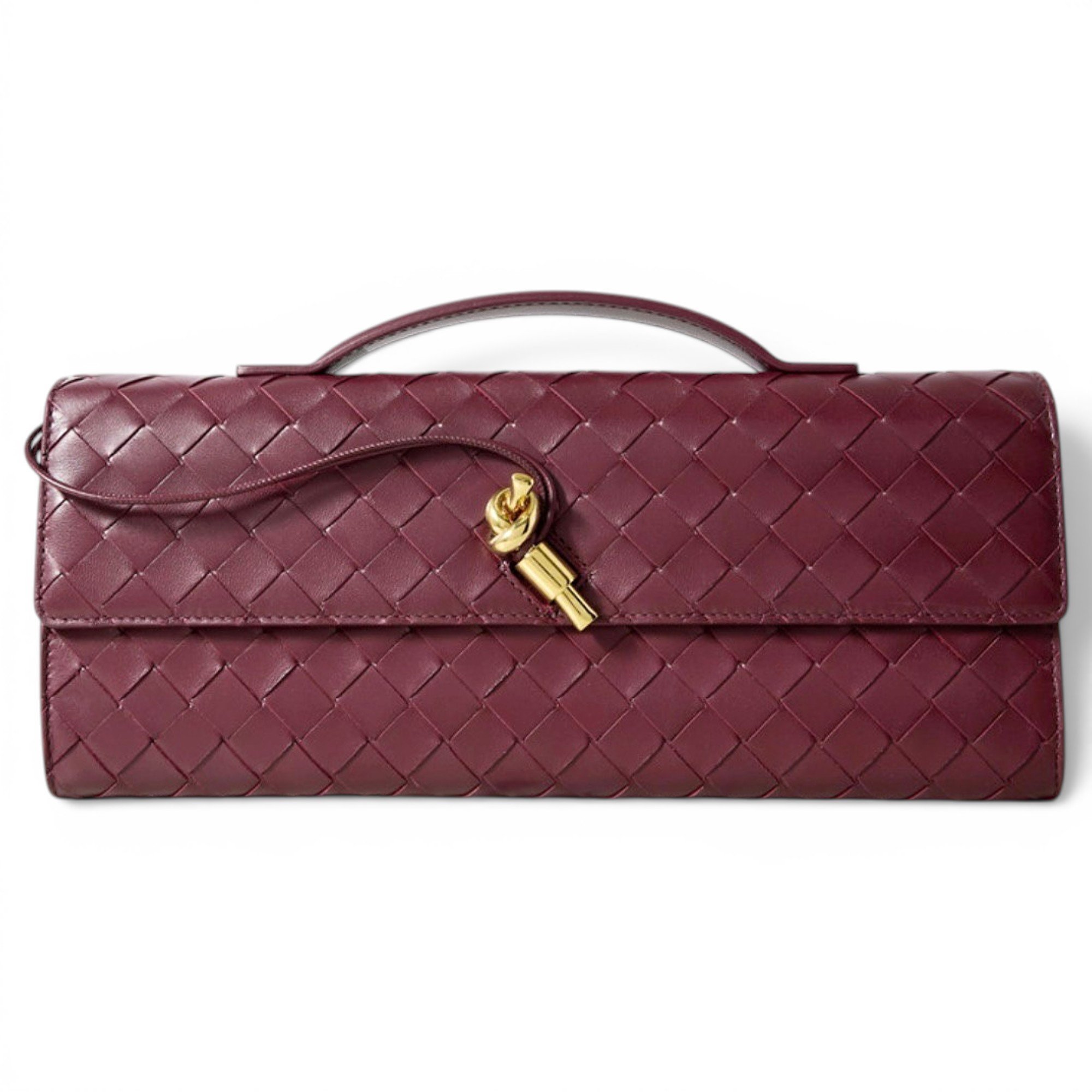 Andiamo leather clutch bag