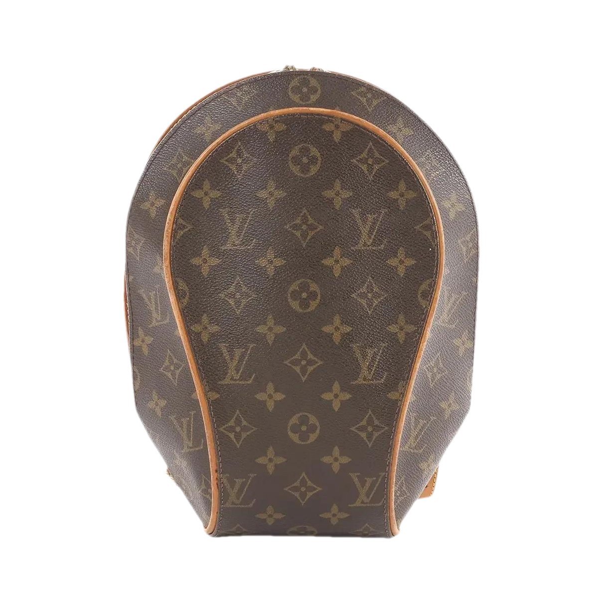 Ellipse leather handbag