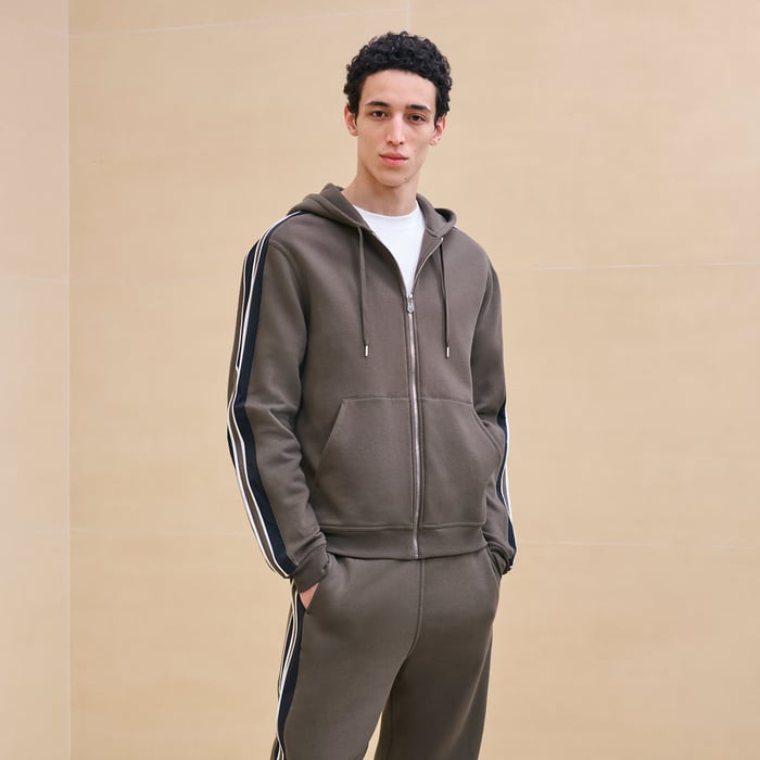 Basalte "Run H" Zipped Hooded Sweater