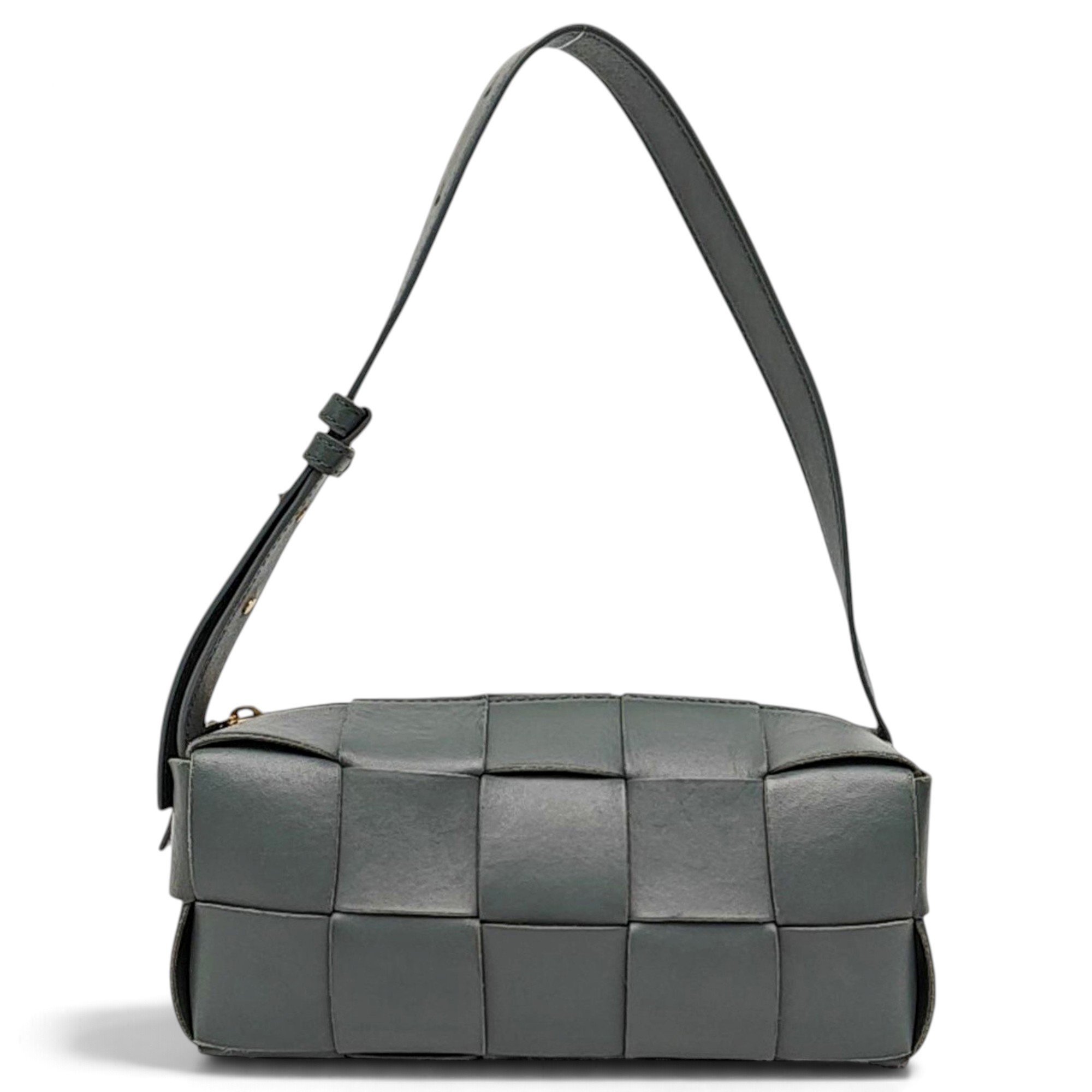 Brick Cassette leather handbag