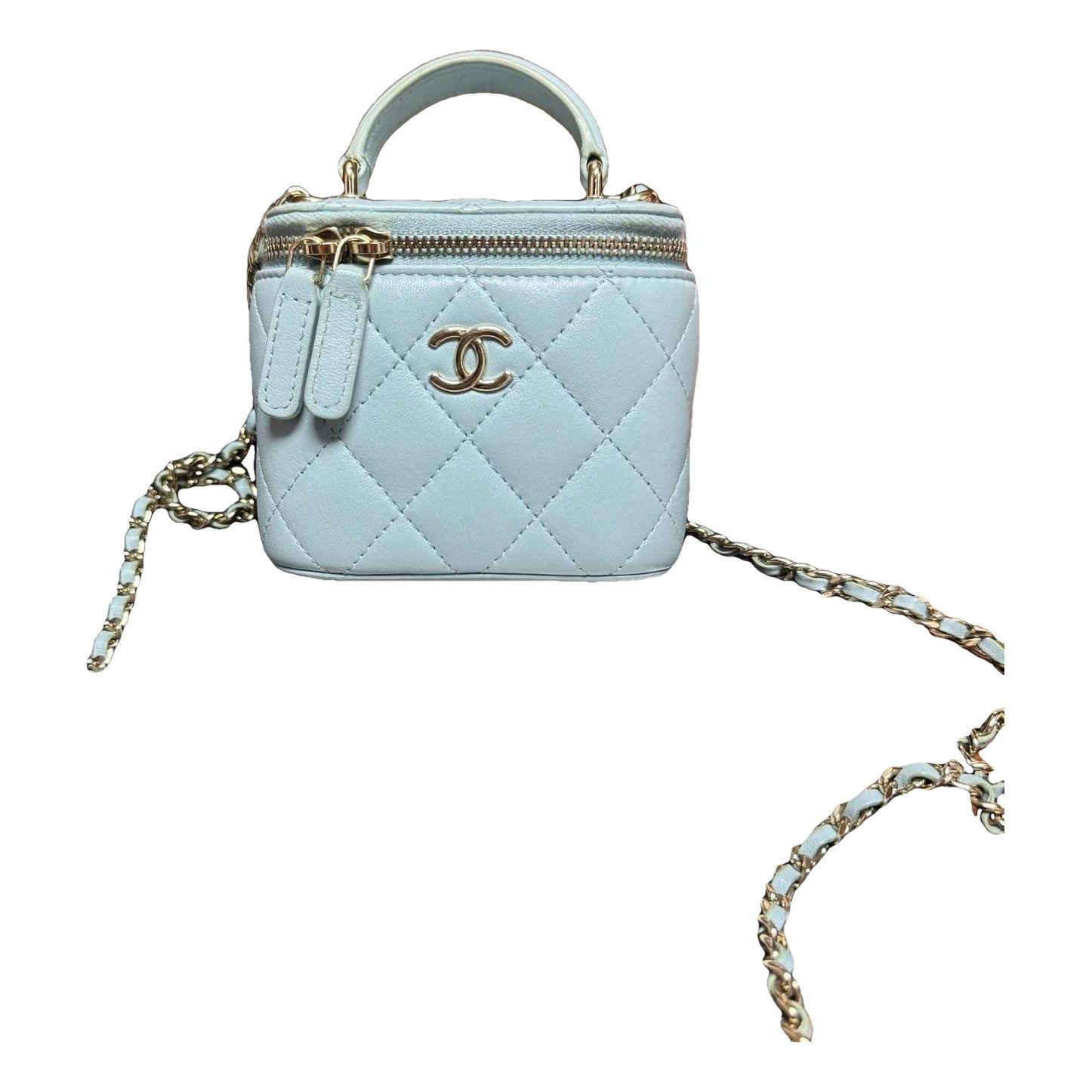 Leather mini bag